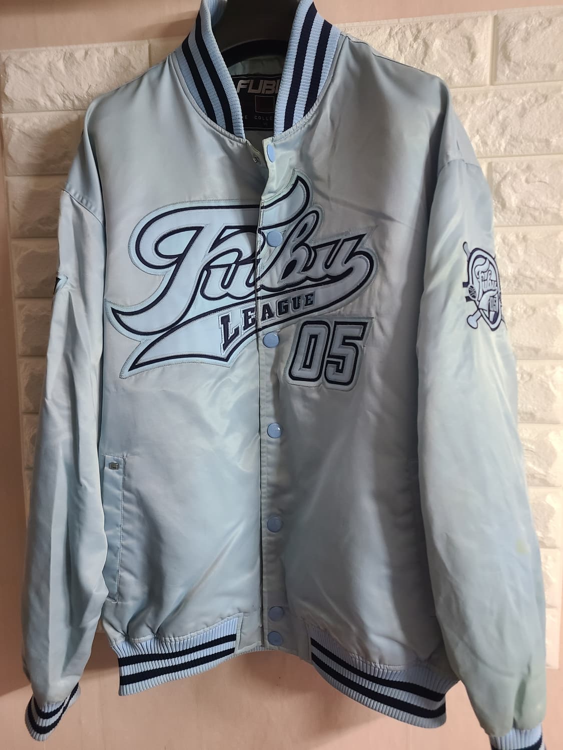 [주#]올드스쿨 후부 빈티지 야구잠바 상품이미지3