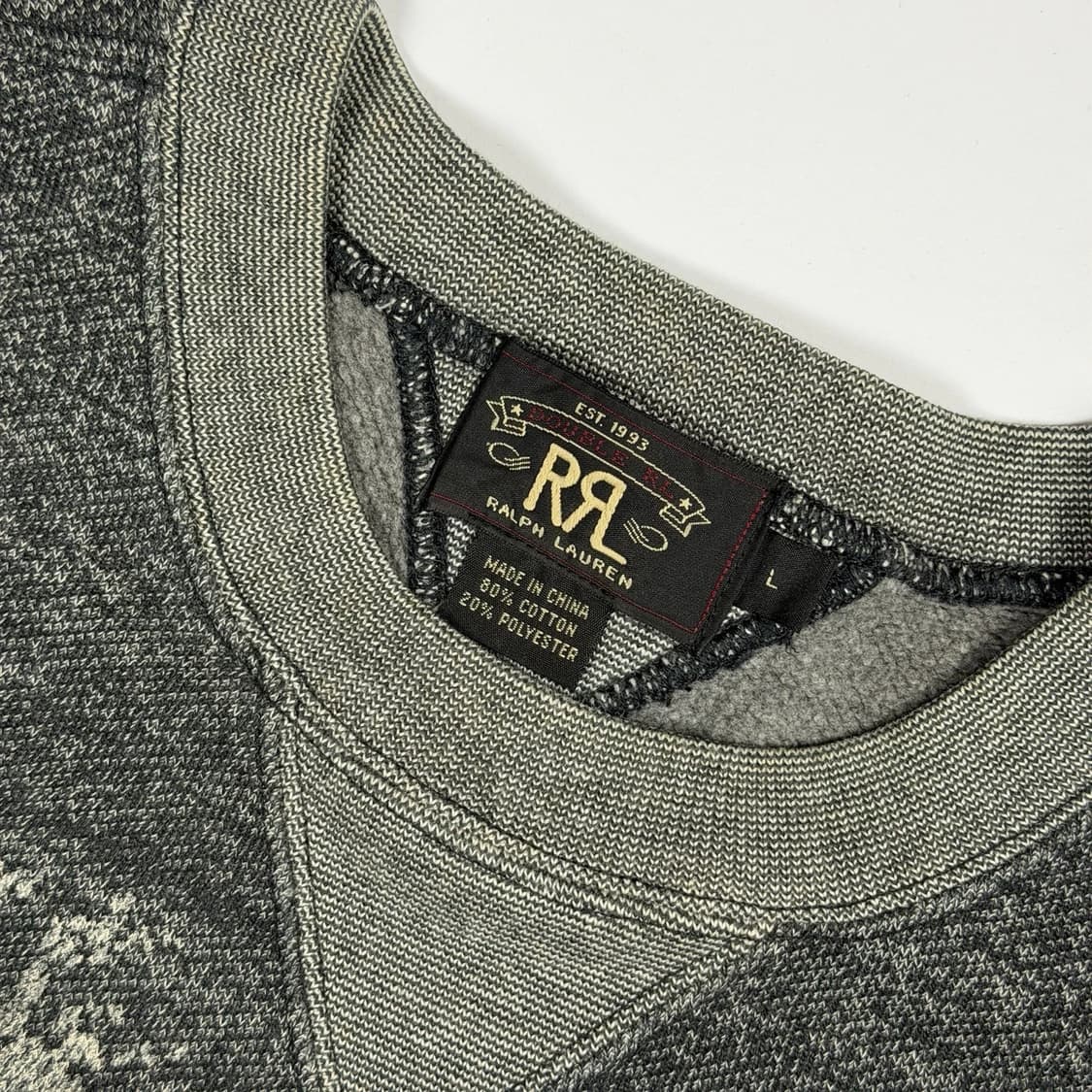 더블알엘 바이 랄프 로렌 순록 노르딕 니트 스웨터 상품이미지4