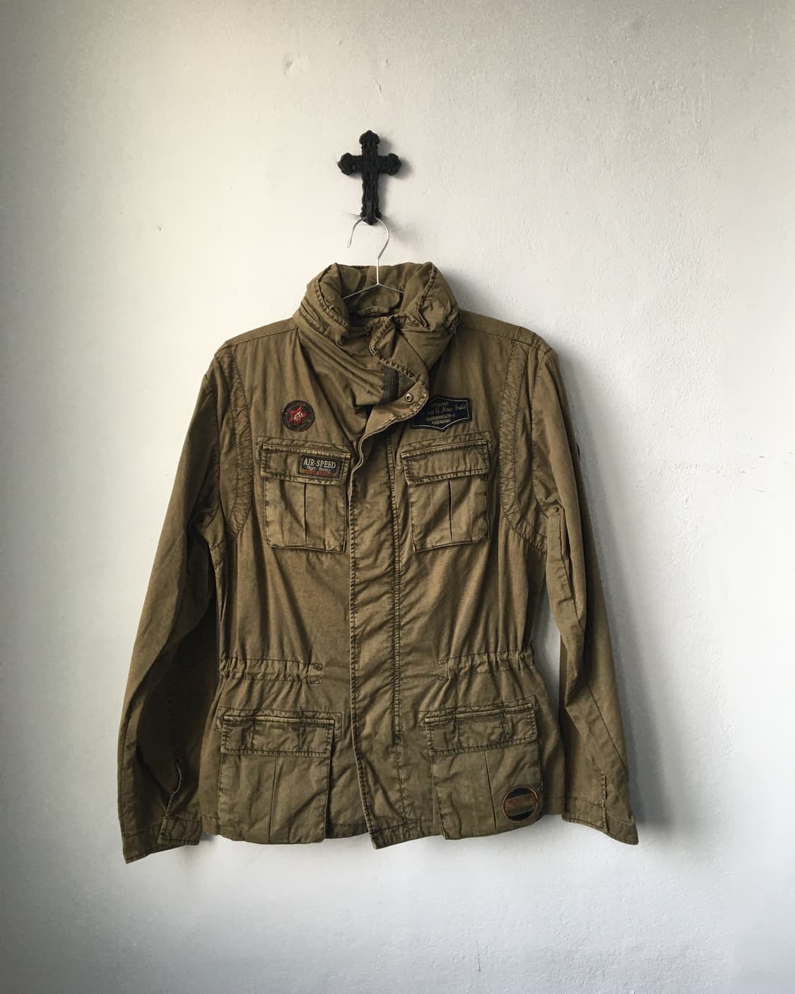 High neck filed jacket 상품이미지2