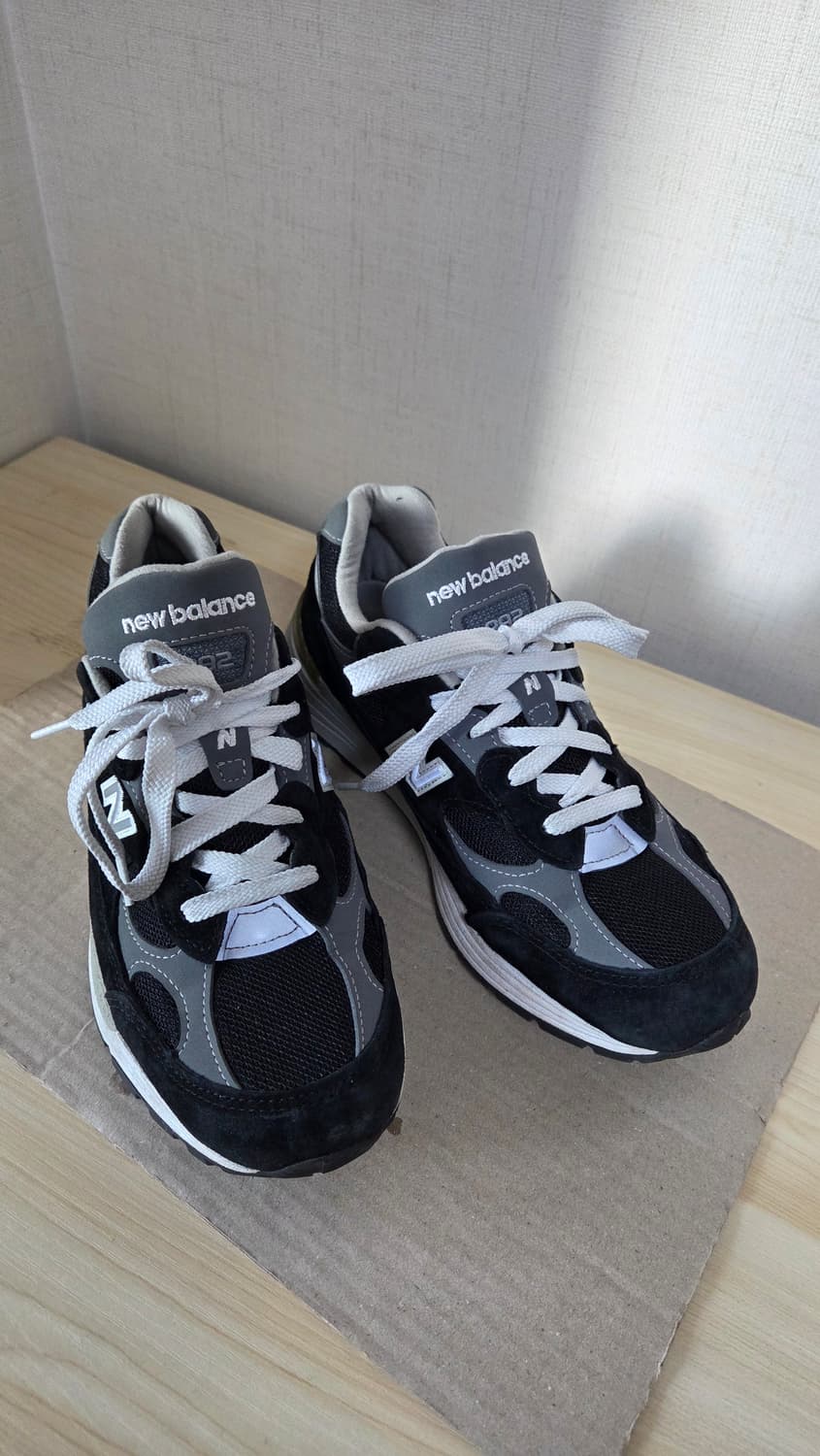 뉴발란스 992 블랙 / 그레이 상품이미지1