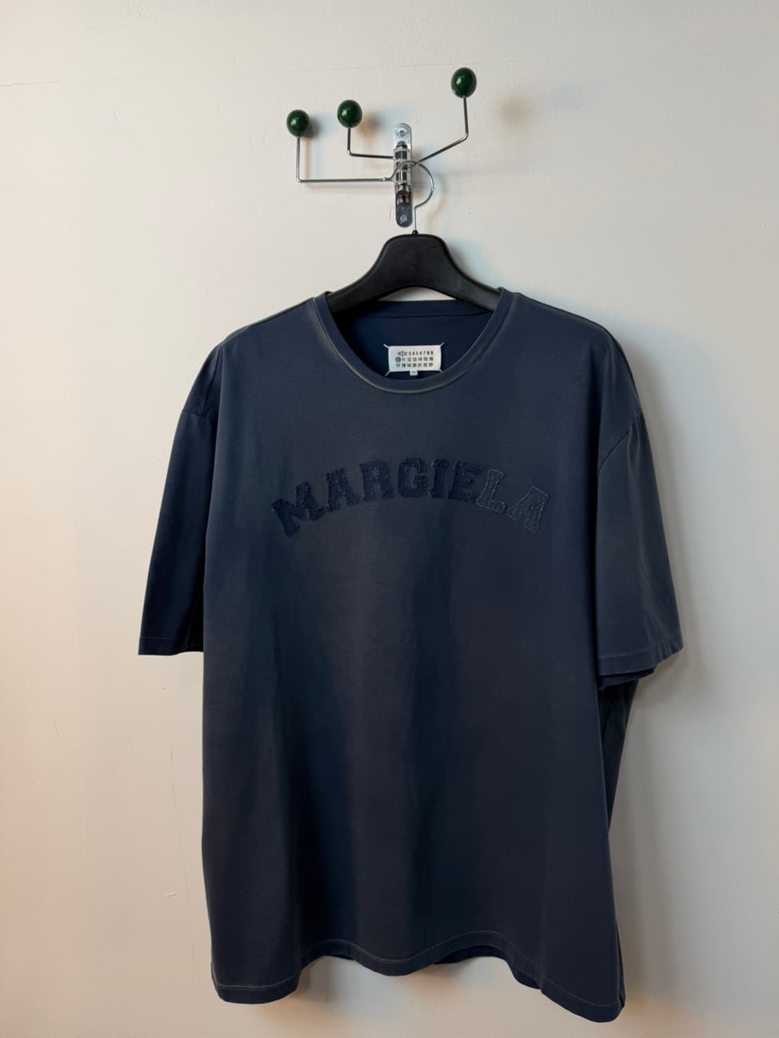 메종 마르지엘라 로고 헤비 져지 반팔 티셔츠  상품이미지2