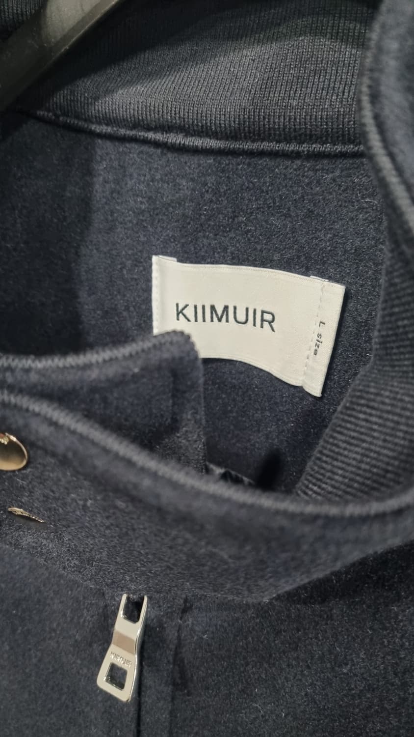 키뮤어 울 헤링턴 자켓 네이비 L사이즈(가슴단면61) 거의새거 상품이미지2