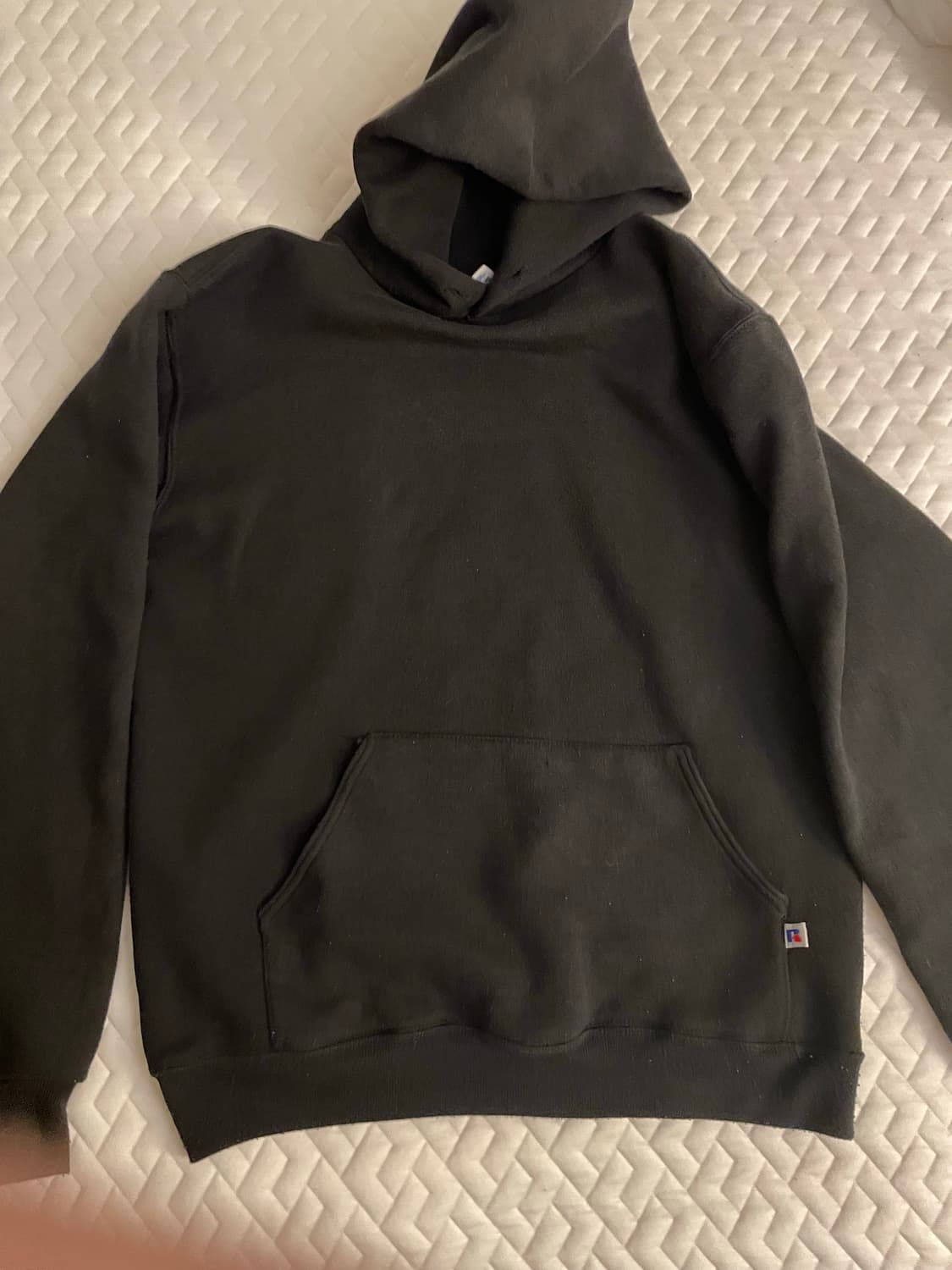 80s USA 러셀 후드 블랙 M 상품이미지3
