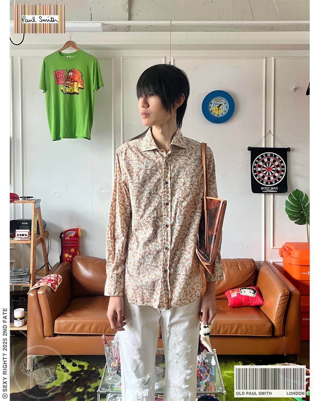 Old Paul Smith Floral Western Shirt 상품이미지1