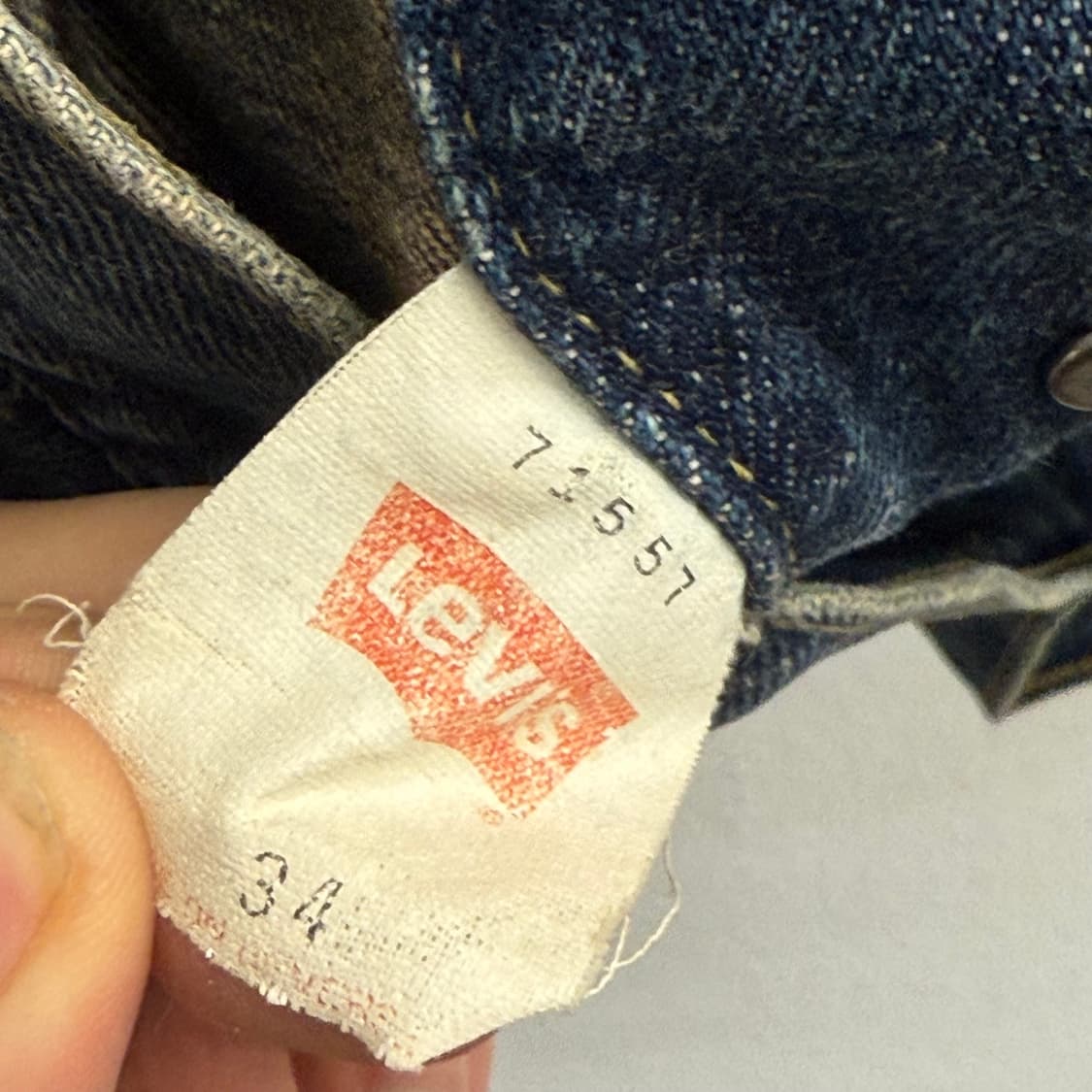 리바이스 여 스탠다드 핏 청자켓 (34) 상품이미지3