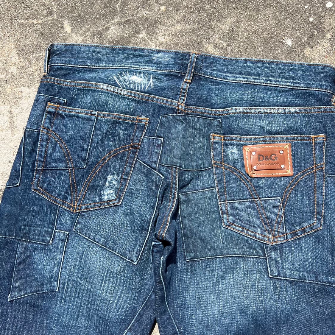 돌체앤가바나 패치워크 진 상품이미지10