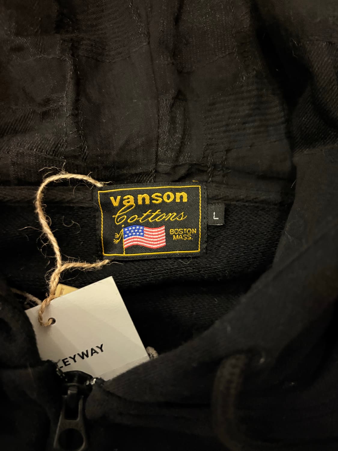 VANSON × BUGS BUNNY Zip-up Hoodie 상품이미지3