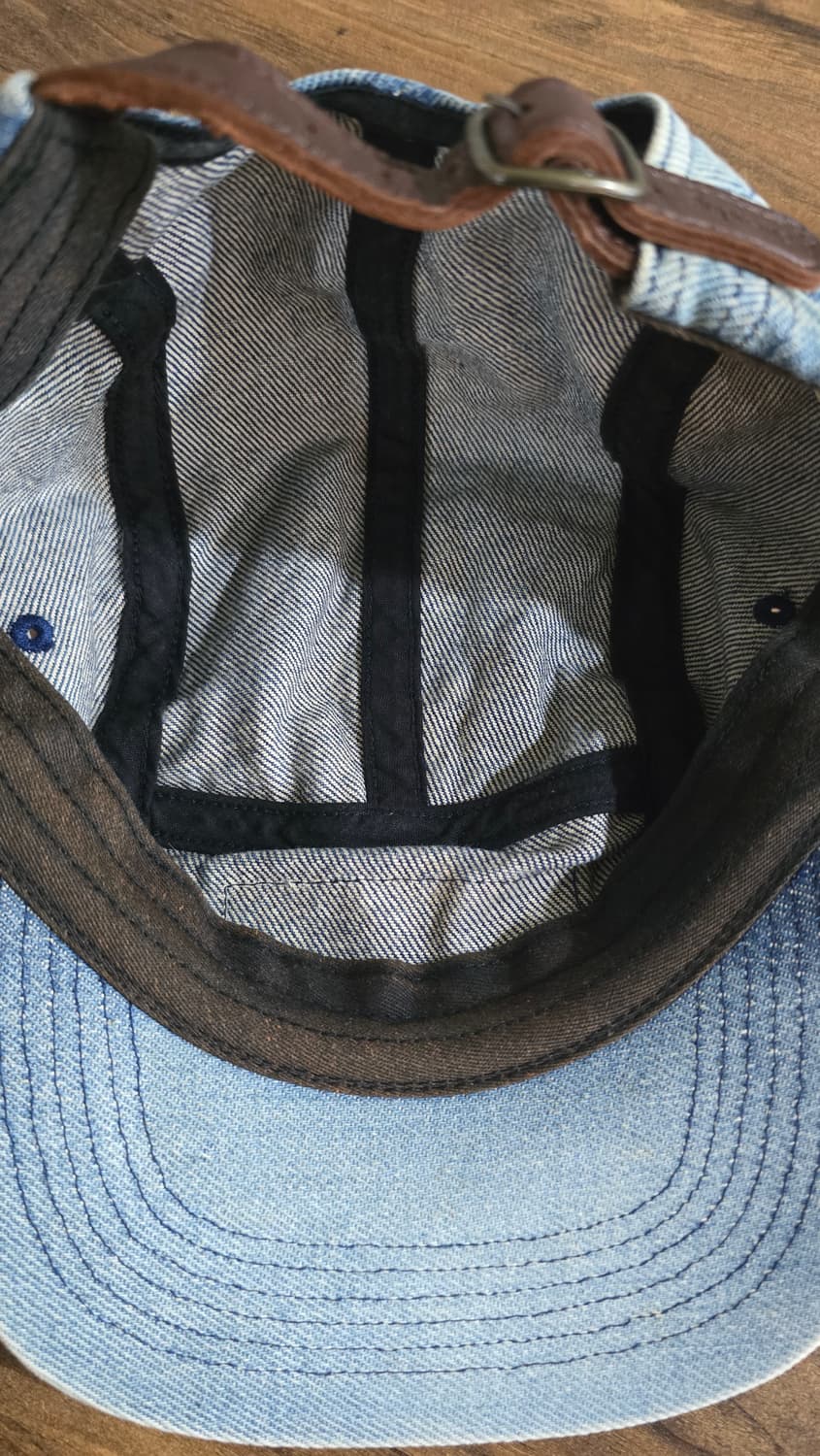 슈프림 24ss 워시드 치노 트윌 캠프캡 더티 인디고 상품이미지5