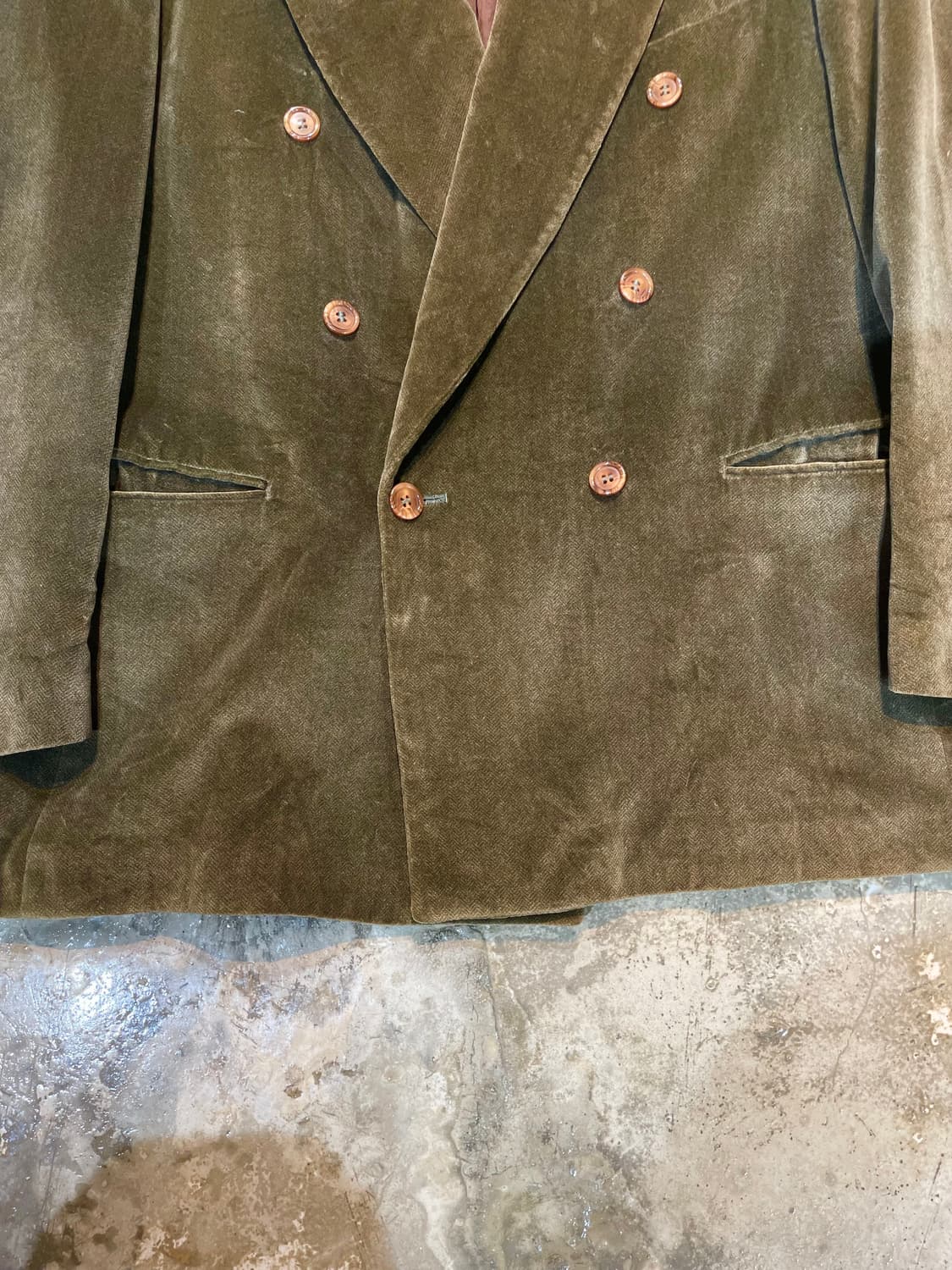 made in italyDouble Breasted Velvet Blaz 상품이미지4