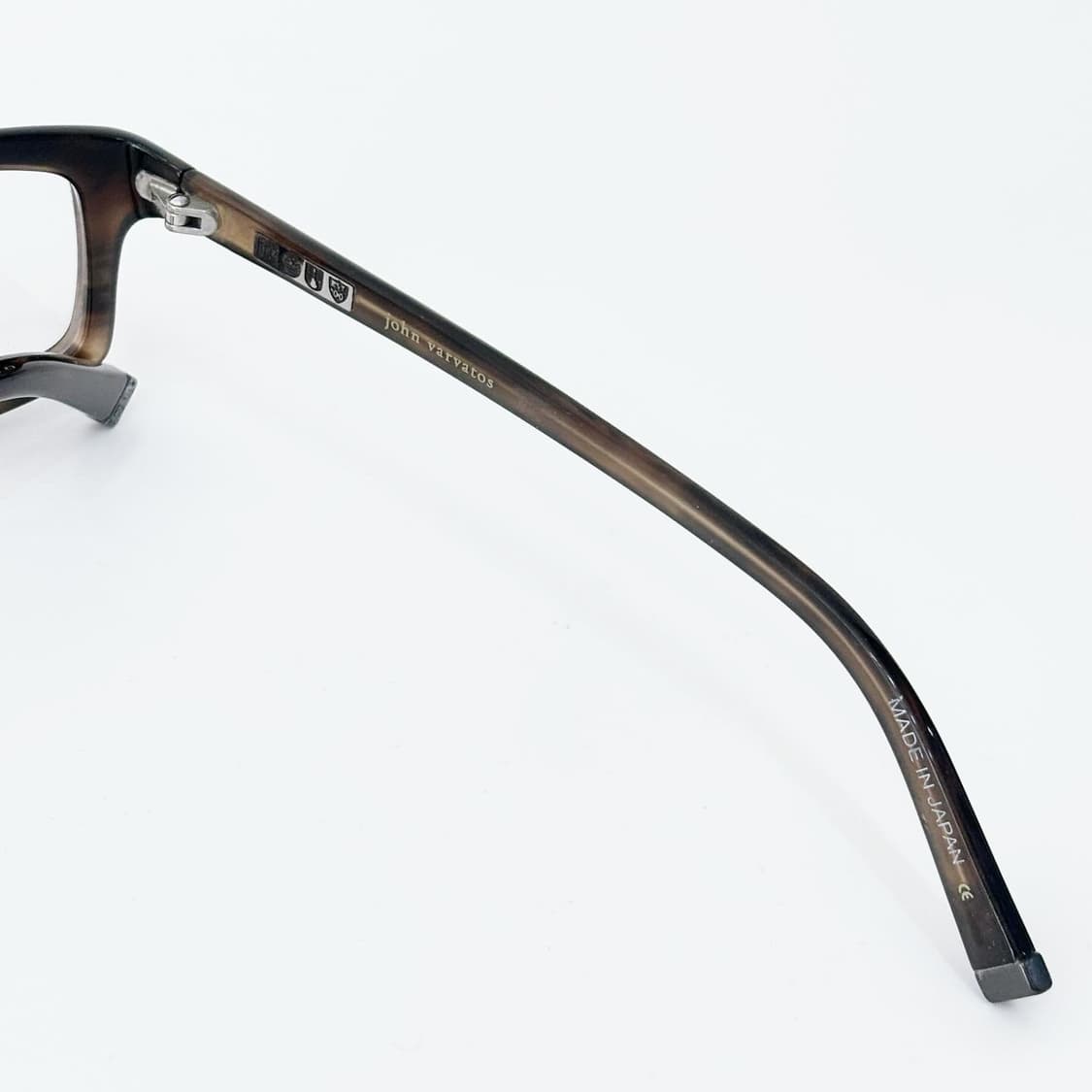 John Varvatos 브라운 뿔테 데드스탁 빈티지안경 상품이미지3