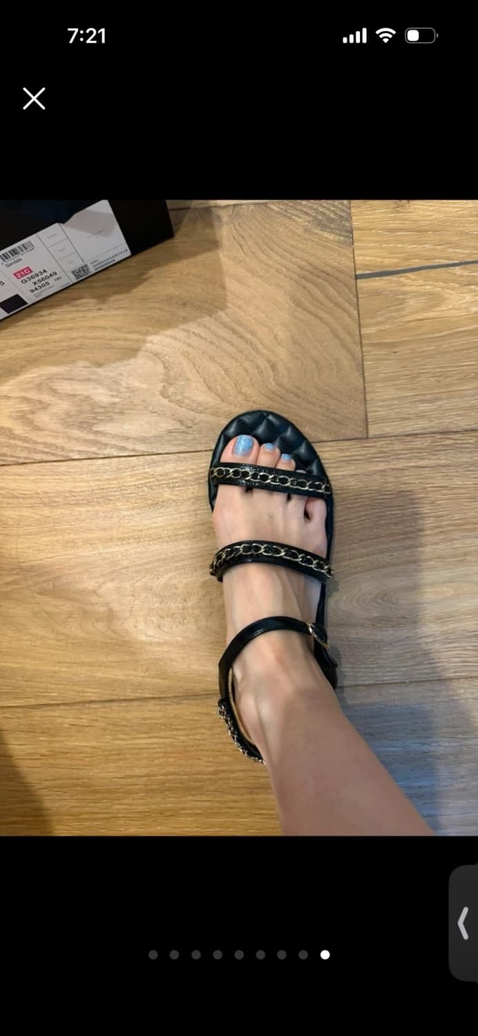 샤넬 샌들 36반 상품이미지2