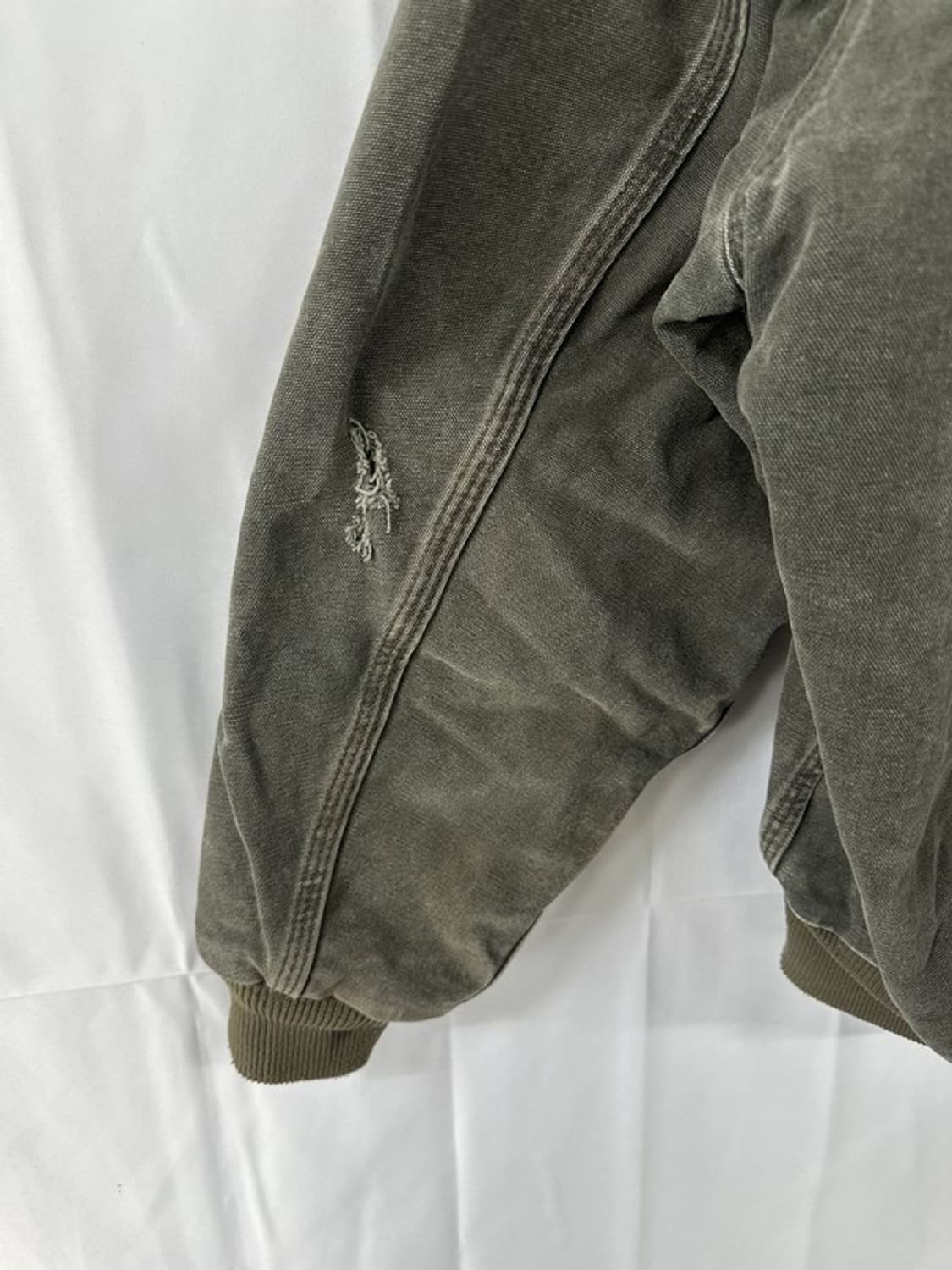 L] CARHARTT J68 MOS 00s 액티브 후드자켓 모스그린 상품이미지5