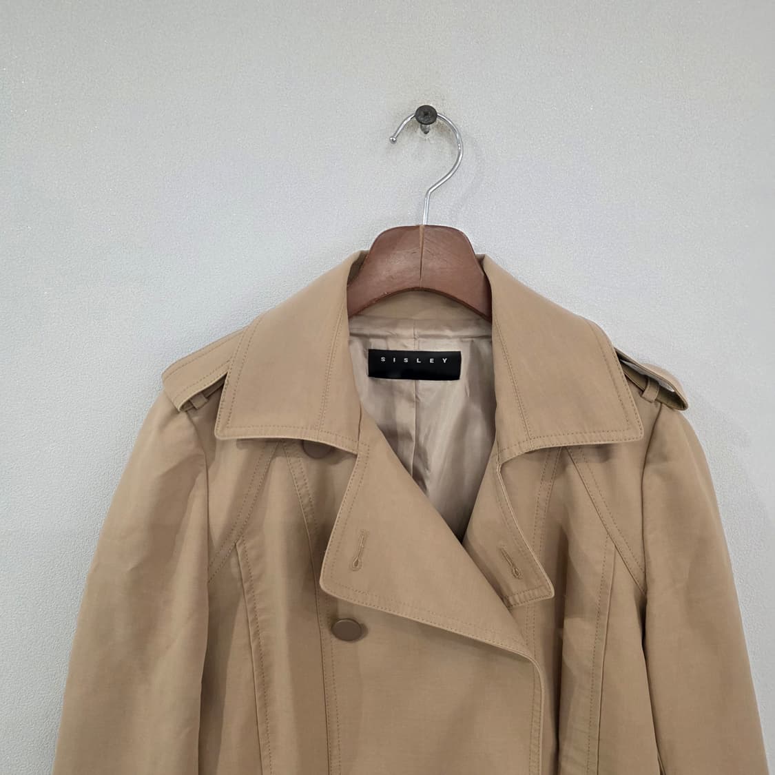 SISTLEY 시슬리 여성 트렌치 코트 42사이즈 상품이미지3