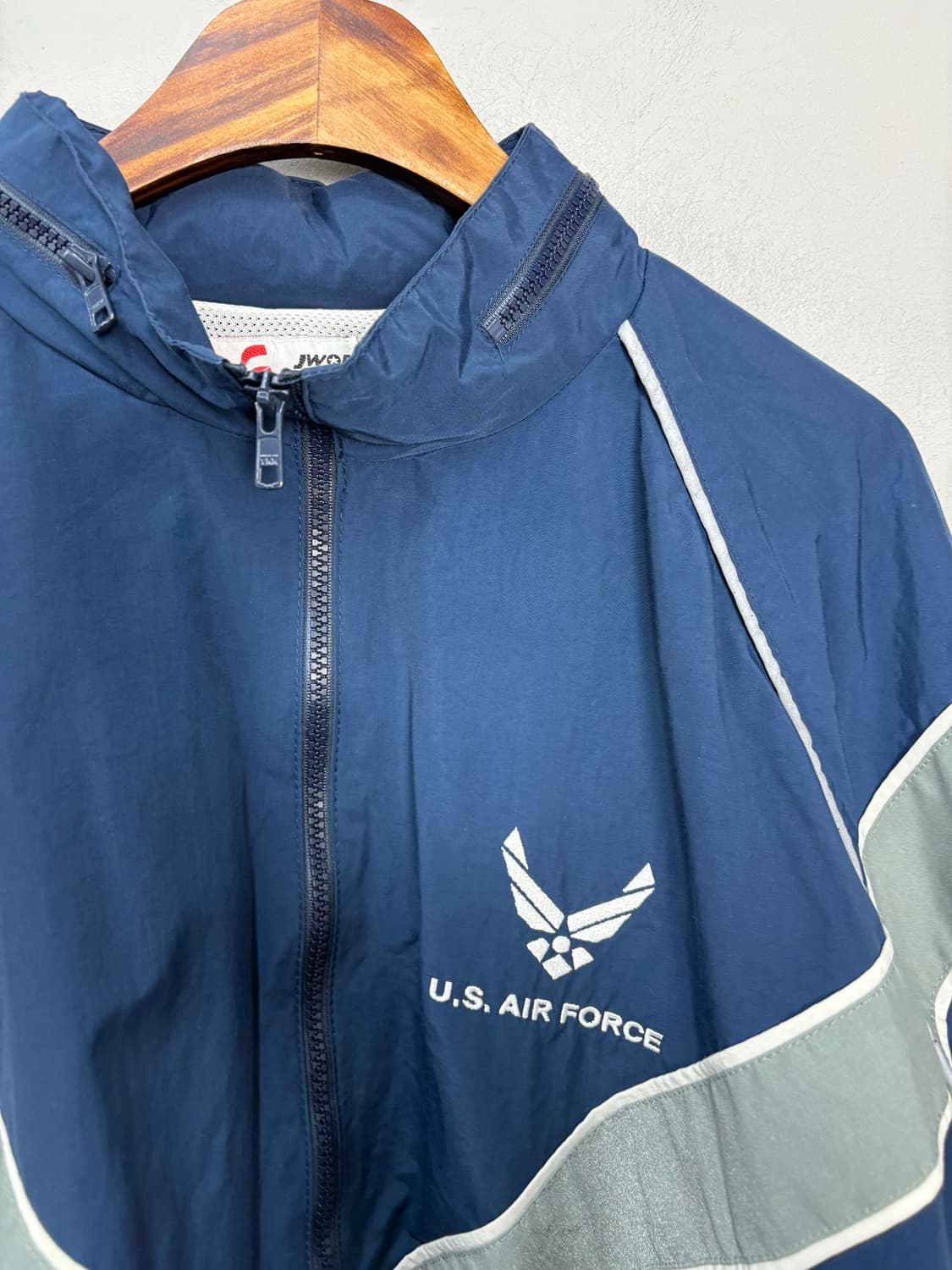 lpfu 미공군 네이비 바람막이자켓 A3372 상품이미지3