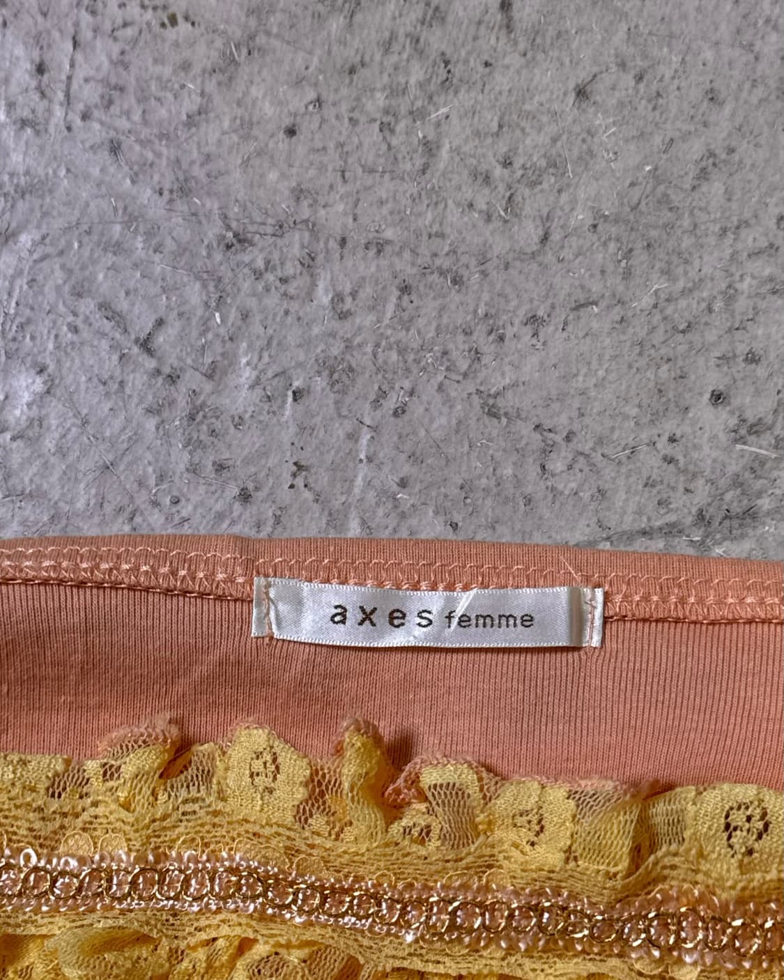 AXES FEMME 프릴 레이스 슬리브리스 상품이미지3