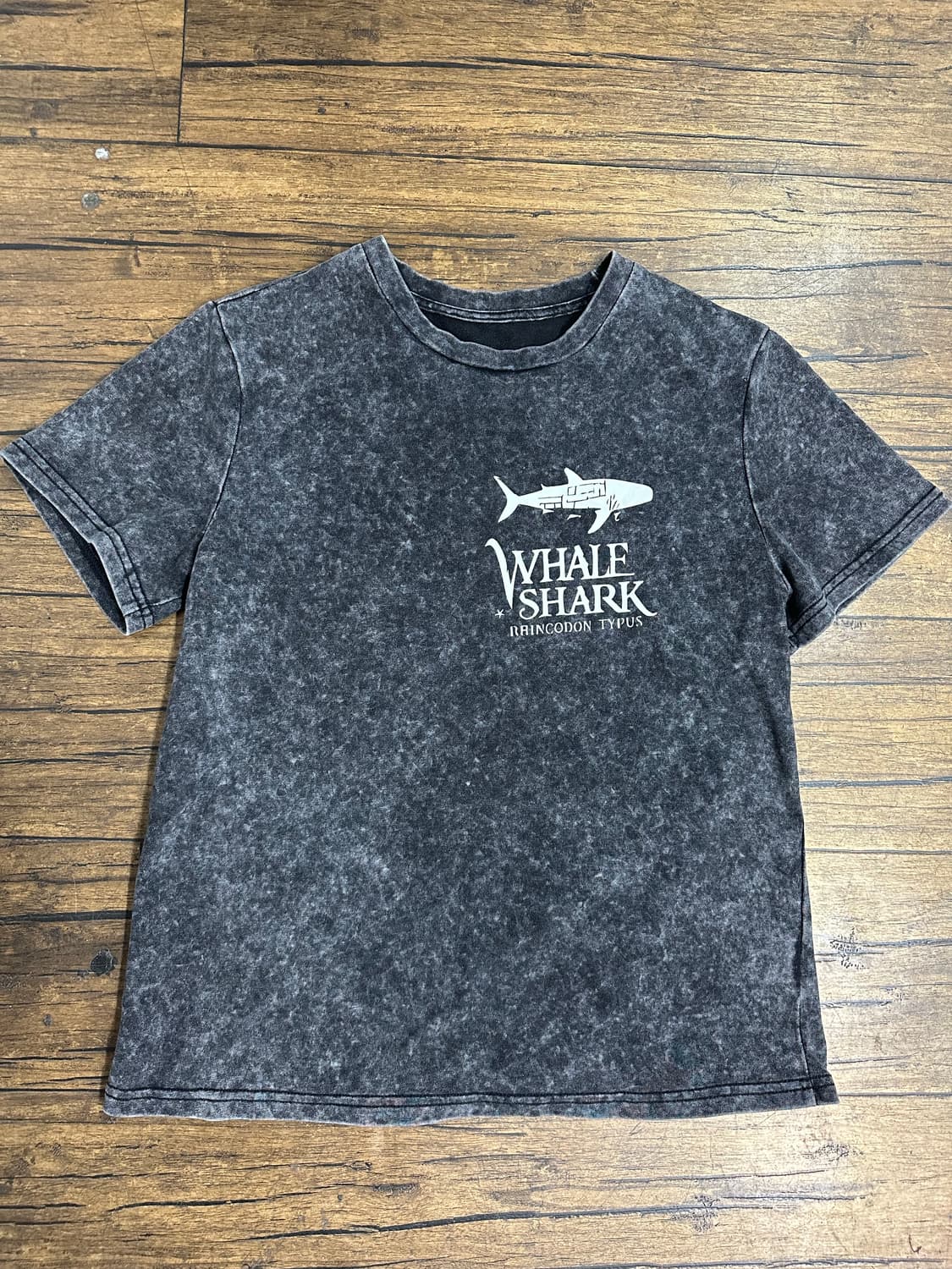 고래상어 그래픽 빈티지 티셔츠 L 상품이미지1