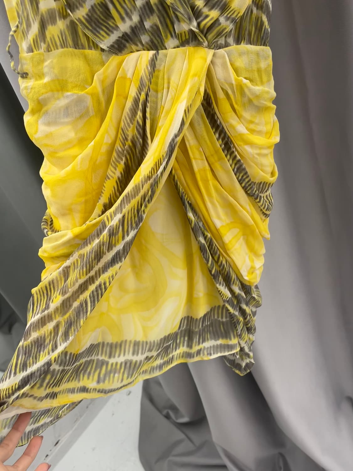 Dkny 드레이핑 쉬폰 원피스  상품이미지3