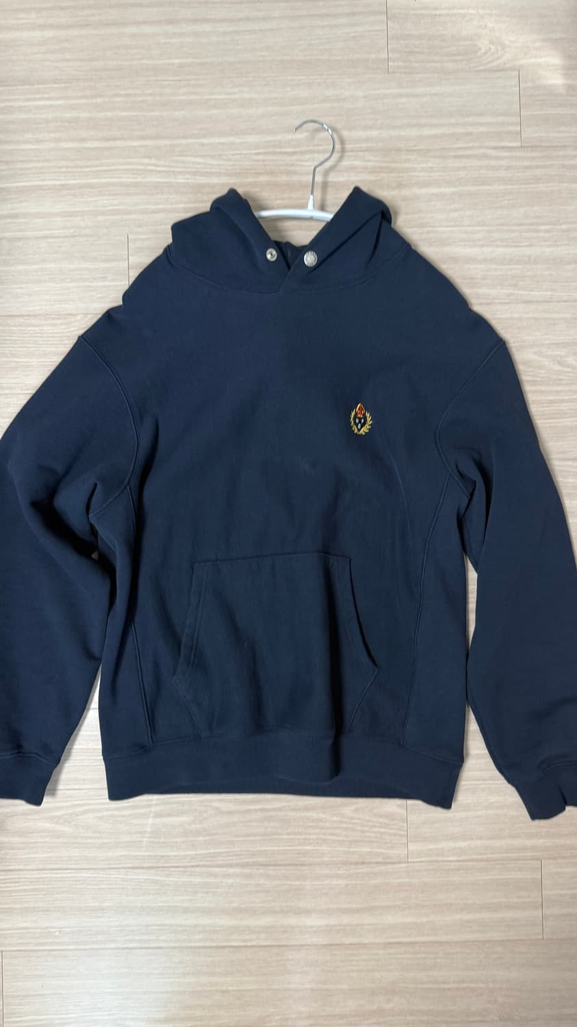 헤리티지플로스 23fw 리버스 스웻 후디 네이비 s사이즈 상품이미지1