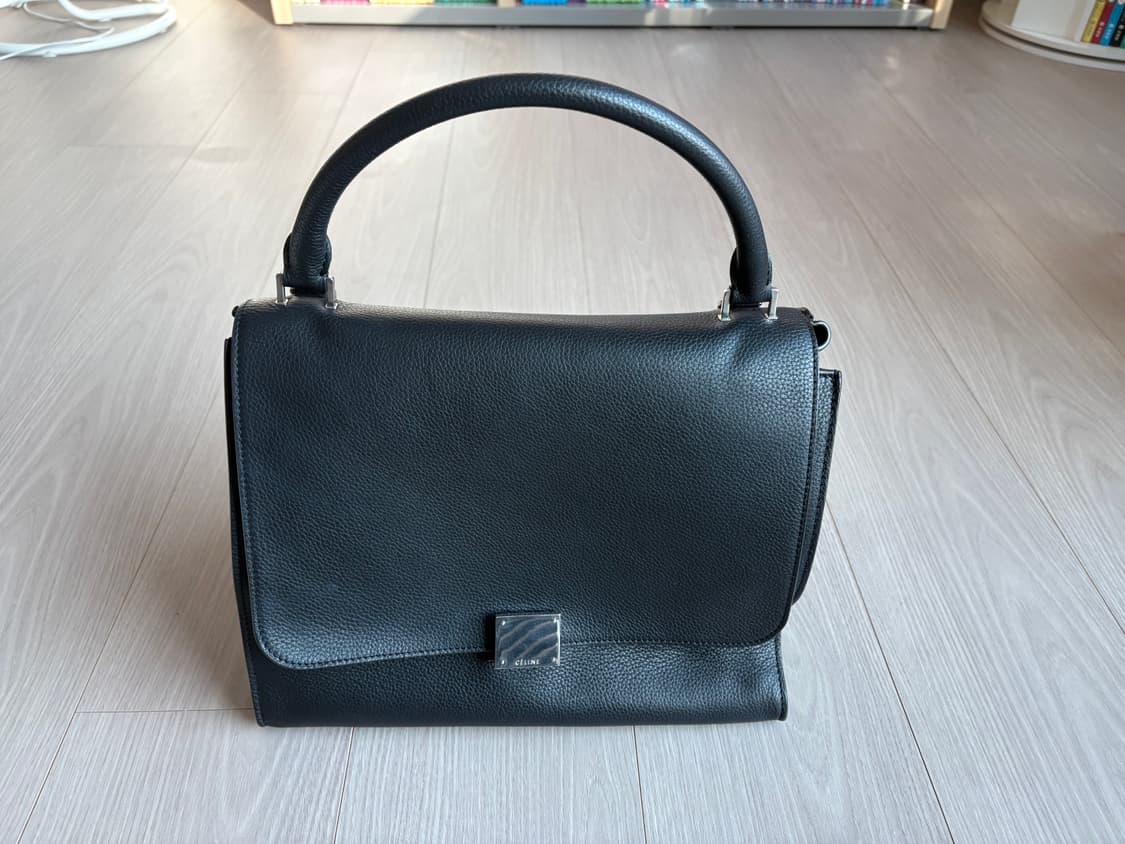 셀린느 트라페즈 블랙 토트백 상품이미지7