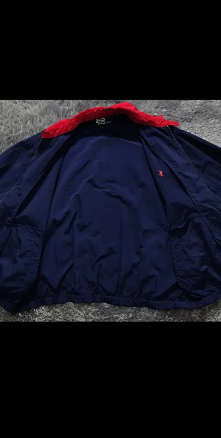 [[L-XL, A급]# 폴로(POLO)랄프로렌 우븐 스윙톱 바람막이 집업 상품이미지2