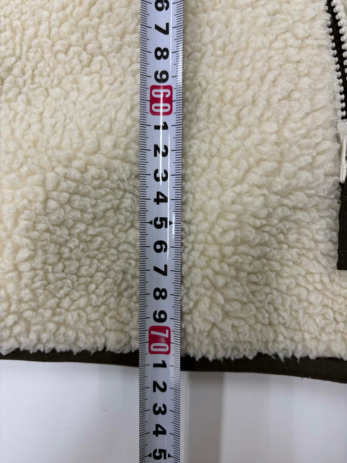 컬럼비아 초코브라운 포켓 플리스 자켓 후드집업 뽀글이 희귀져지(XL) 상품이미지6