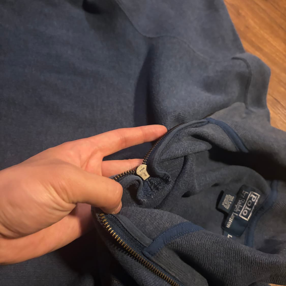 POLO RALPH LAUREN 하프 집업 니트 풀오버 상품이미지5