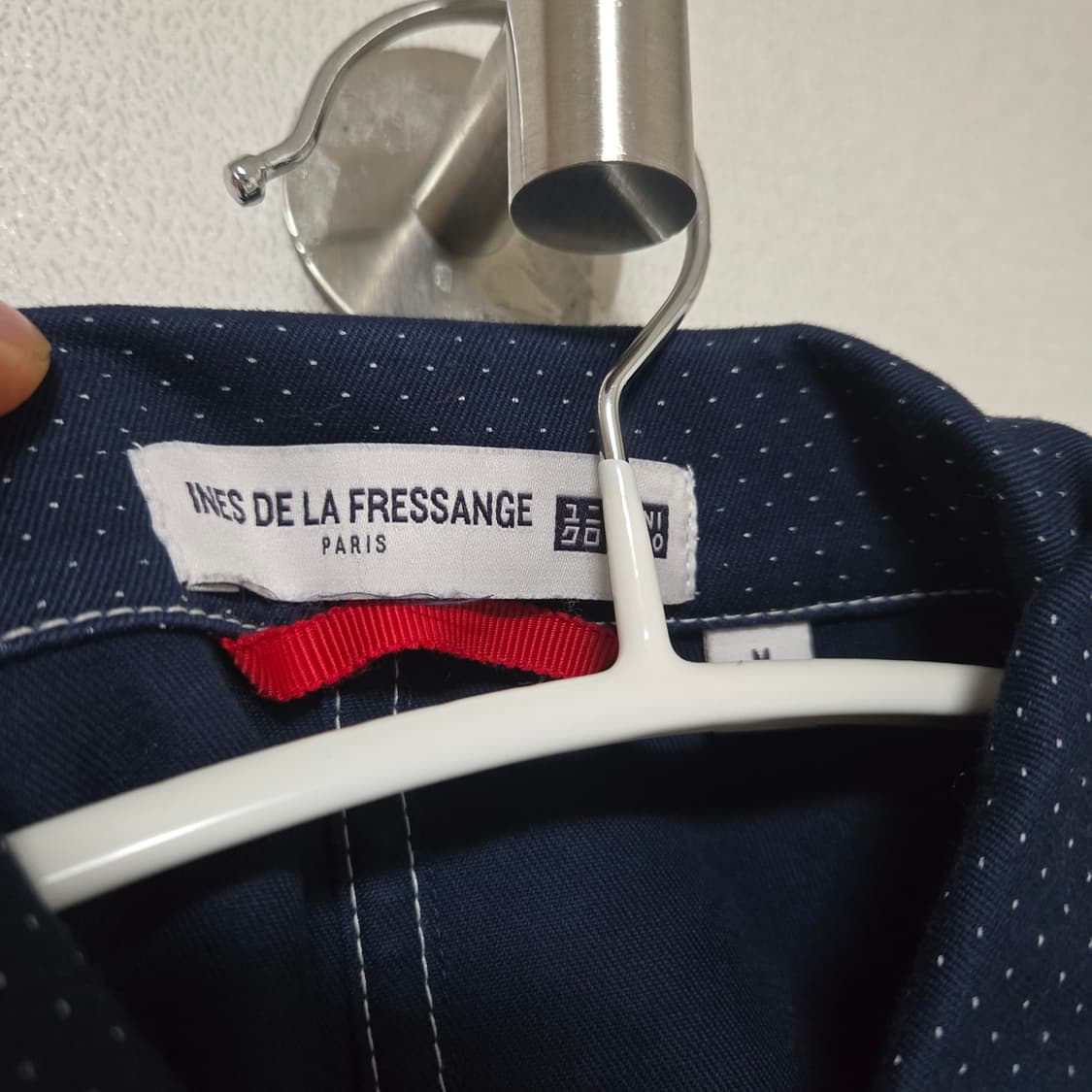 유니클로 X 이네스 도트 패턴 자켓 / 여성 자켓/ 여자 자켓  상품이미지2