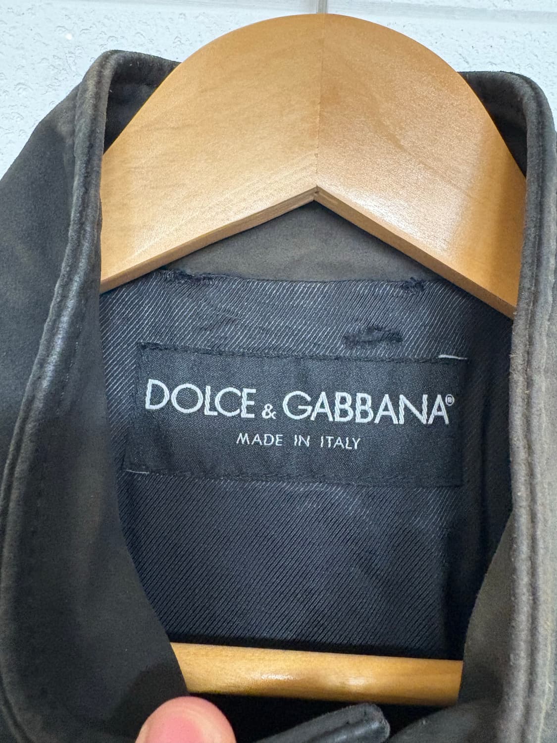 돌체앤가바나 스웨이드 자켓 상품이미지4