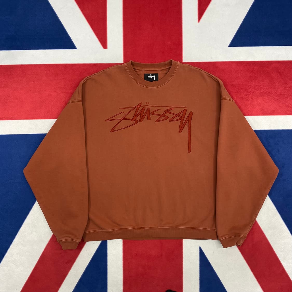 스투시 릴랙스드 맨투맨 L  상품이미지1