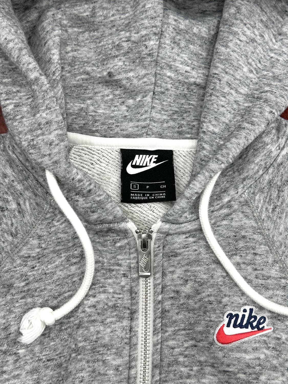 나이키 후드집업 그레이S 상품이미지3