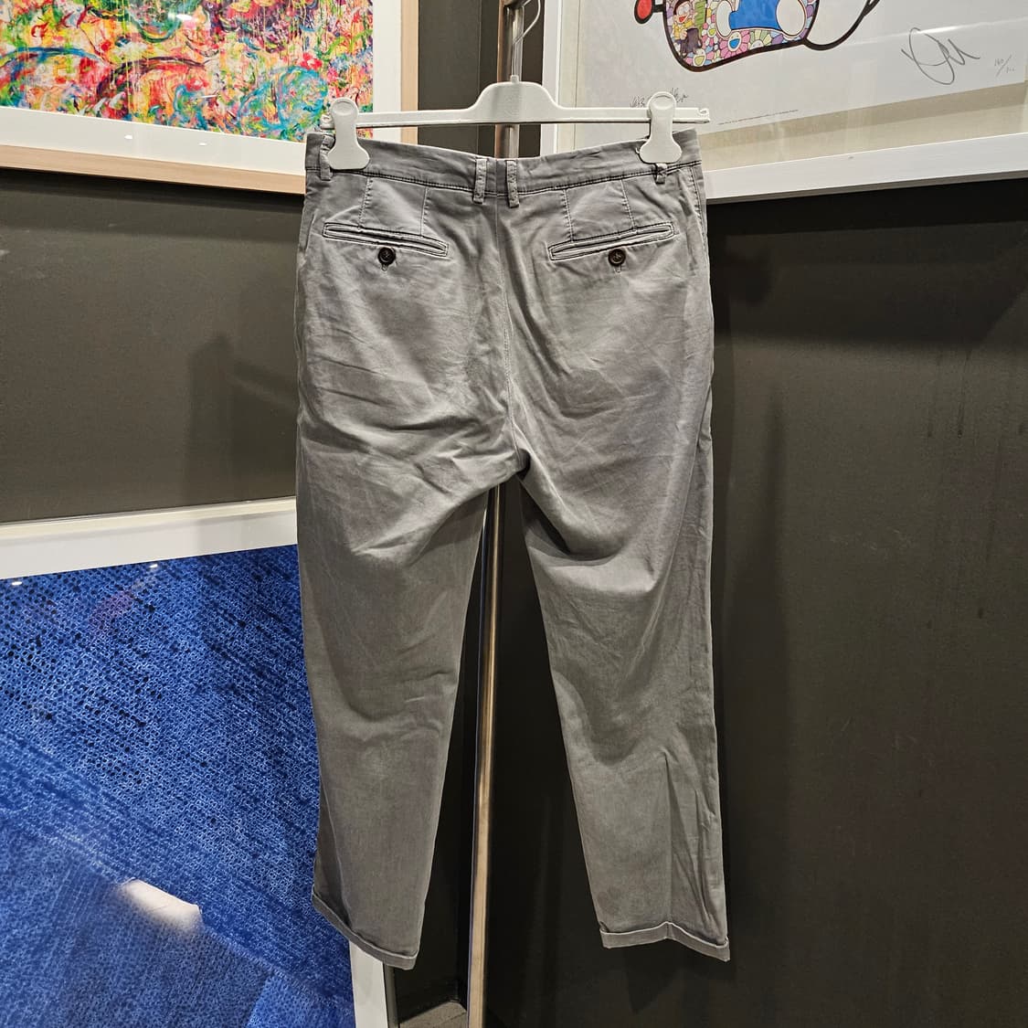 브루넬로 쿠치넬리 코튼 엘라스틴 면 팬츠 상품이미지3