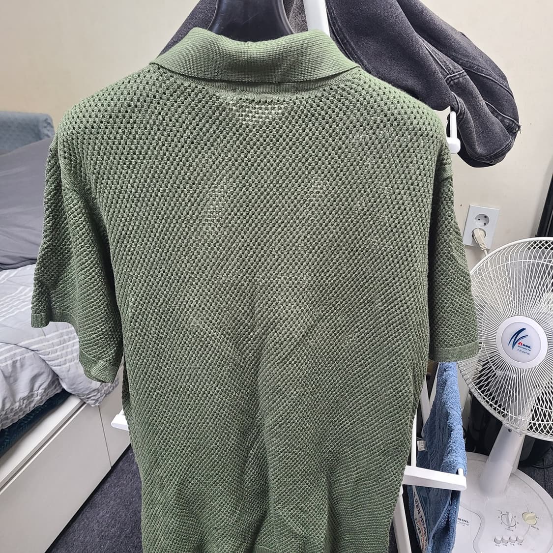 luudan 니트 반팔셔츠 상품이미지2