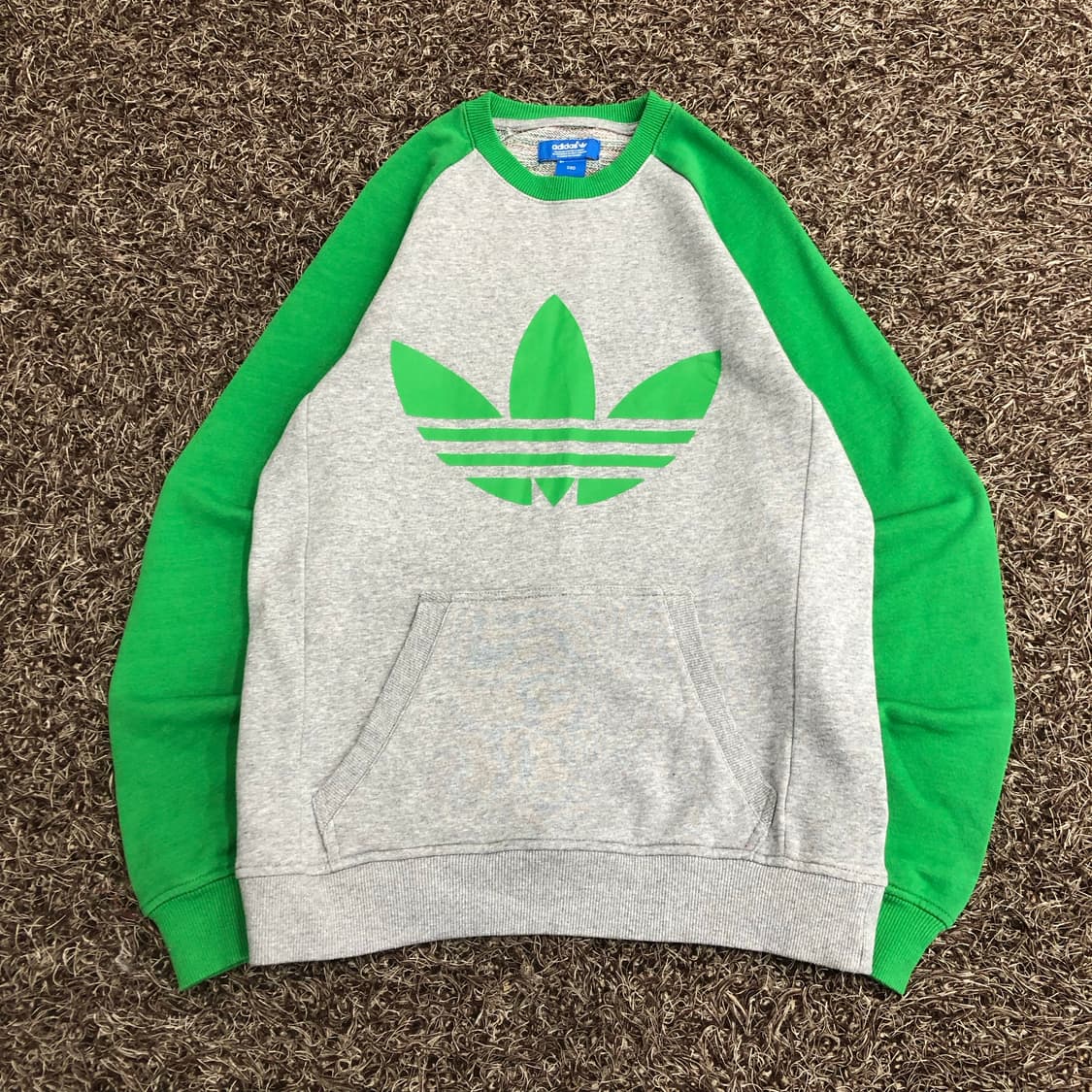 아디다스 트레포일 그린 맨투맨  상품이미지1