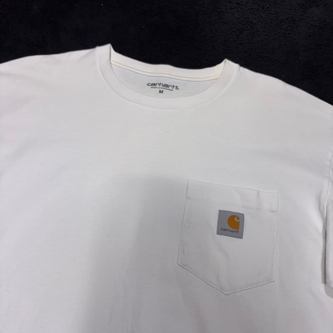 M 칼하트 화이트 포켓 긴팔 롱슬리브 상품이미지3