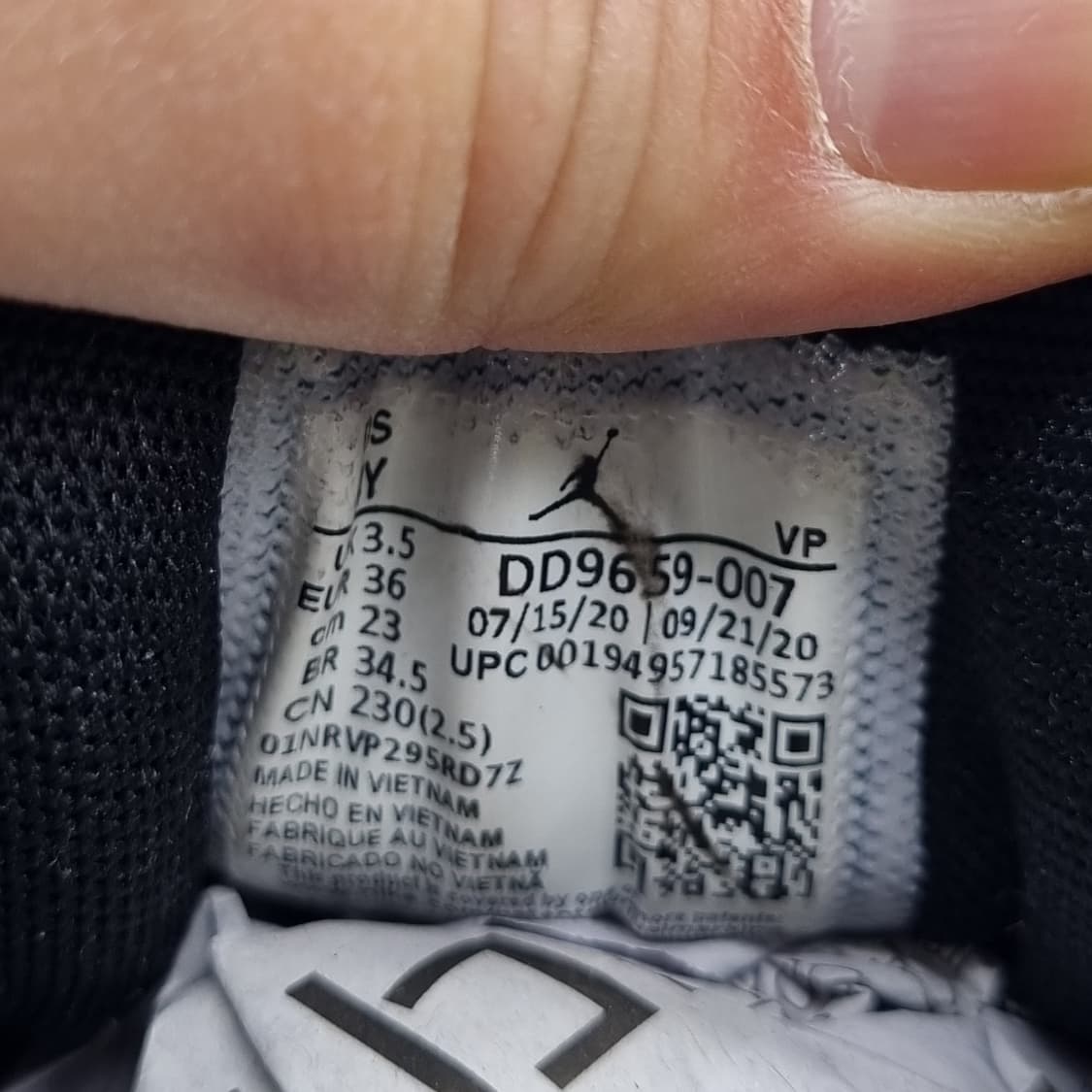 나이키 조던 와이낫제로4 농구화230 상품이미지6