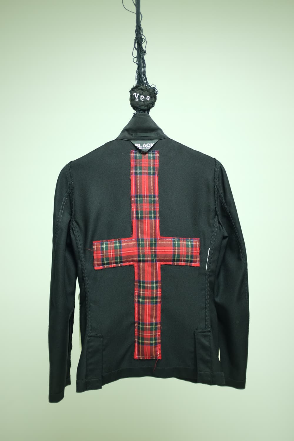 블랙 꼼데가르송 크로스 리버시블 블레이저 자켓 AD 2012 상품이미지4