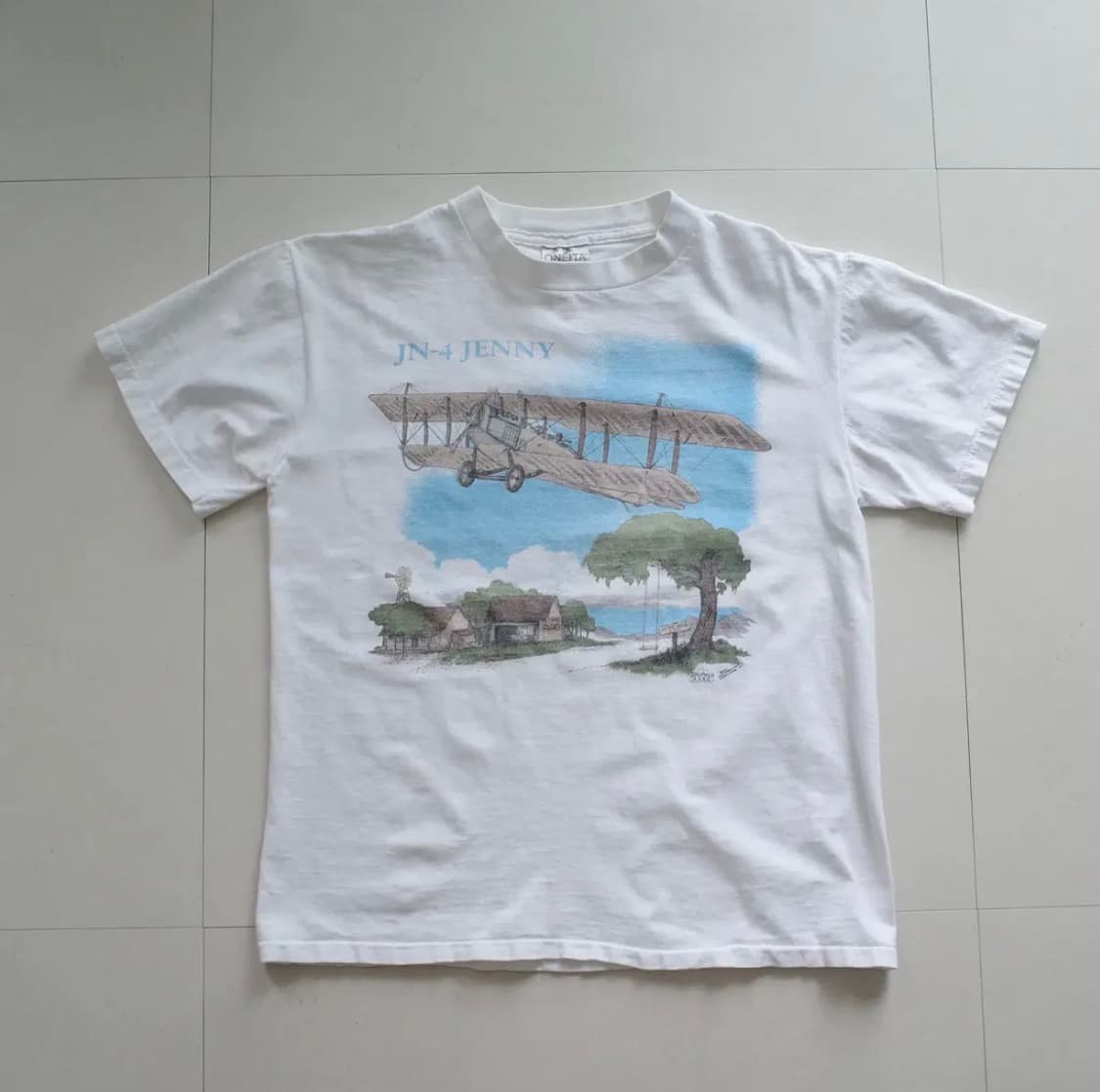 90s 오네이타 MADE IN USA 싱글스티치 티셔츠 상품이미지2