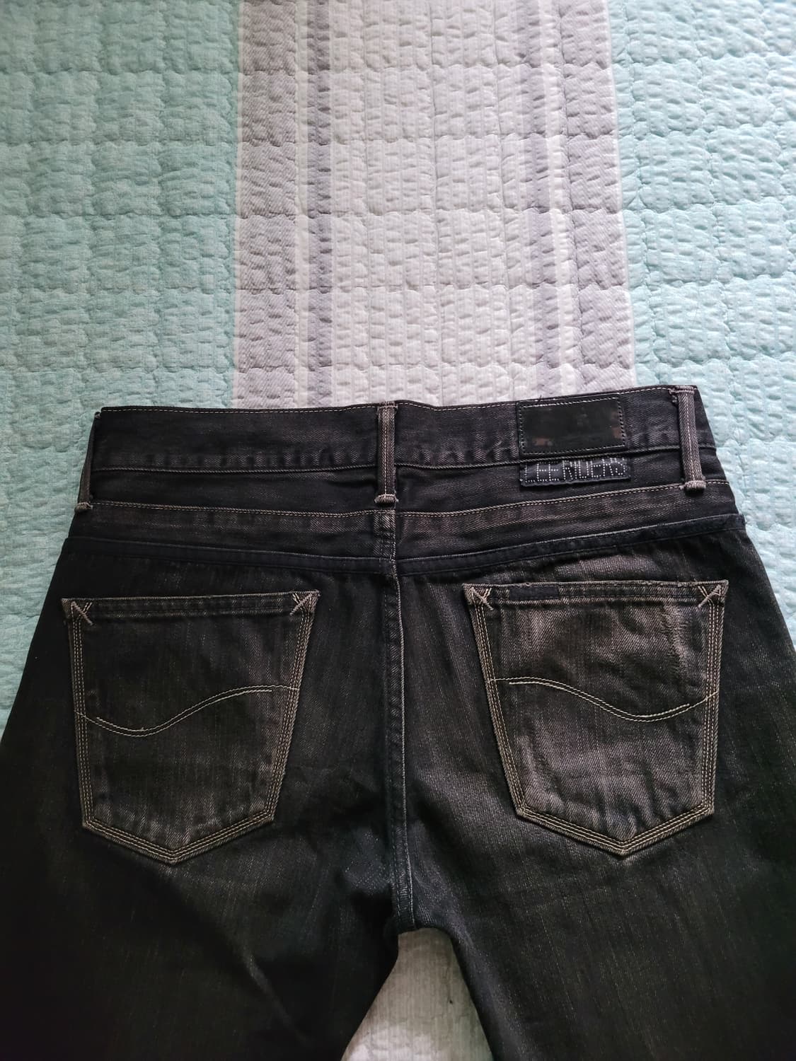 재팬 리 Lee black rider 블랙라이더 블랙워싱진 M 31사이즈 상품이미지7