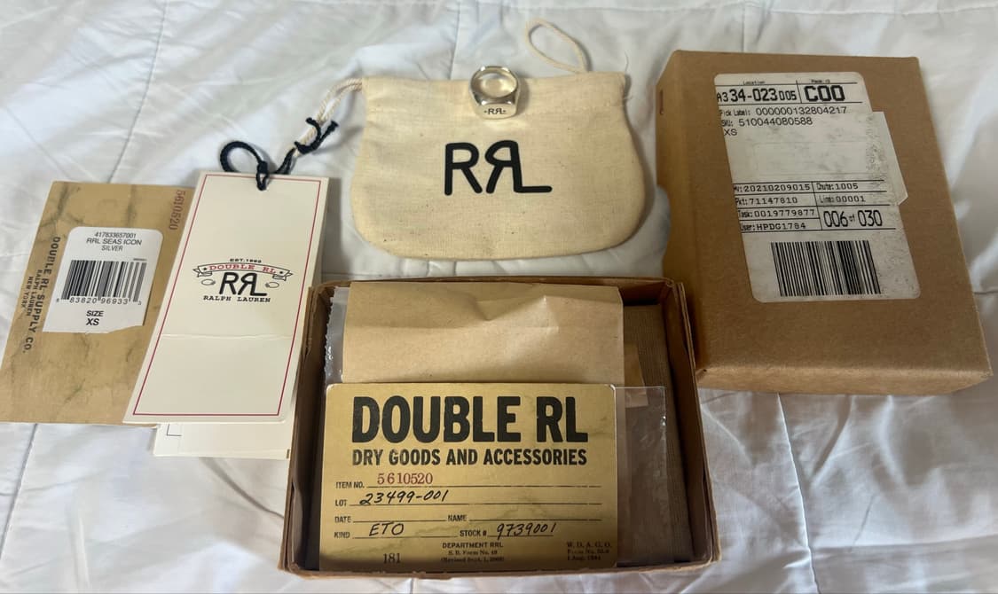 rrl(더블알엘) 스털링실버 링 (9호) 상품이미지7