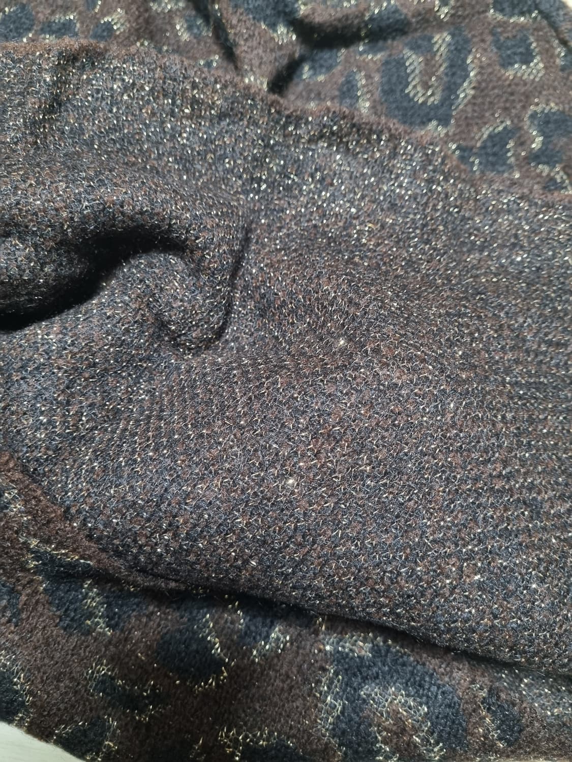 듀드나인 모헤어 니트 L 호피 상품이미지4