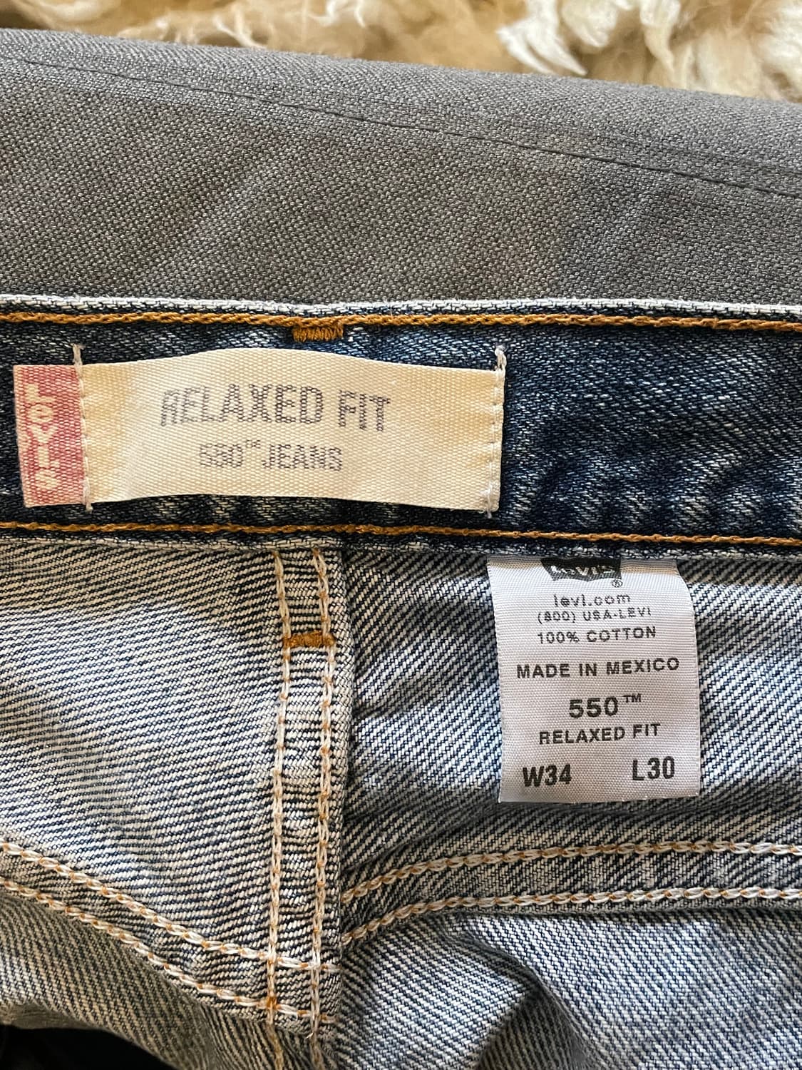 리바이스550 데님팬츠 상품이미지2