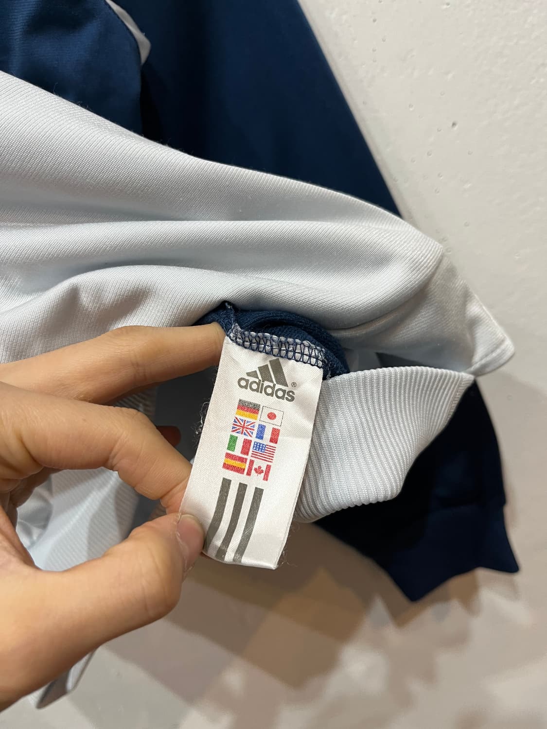 아디다스 스카이블루 네이비 퍼포먼스 트랙탑 져지  상품이미지5