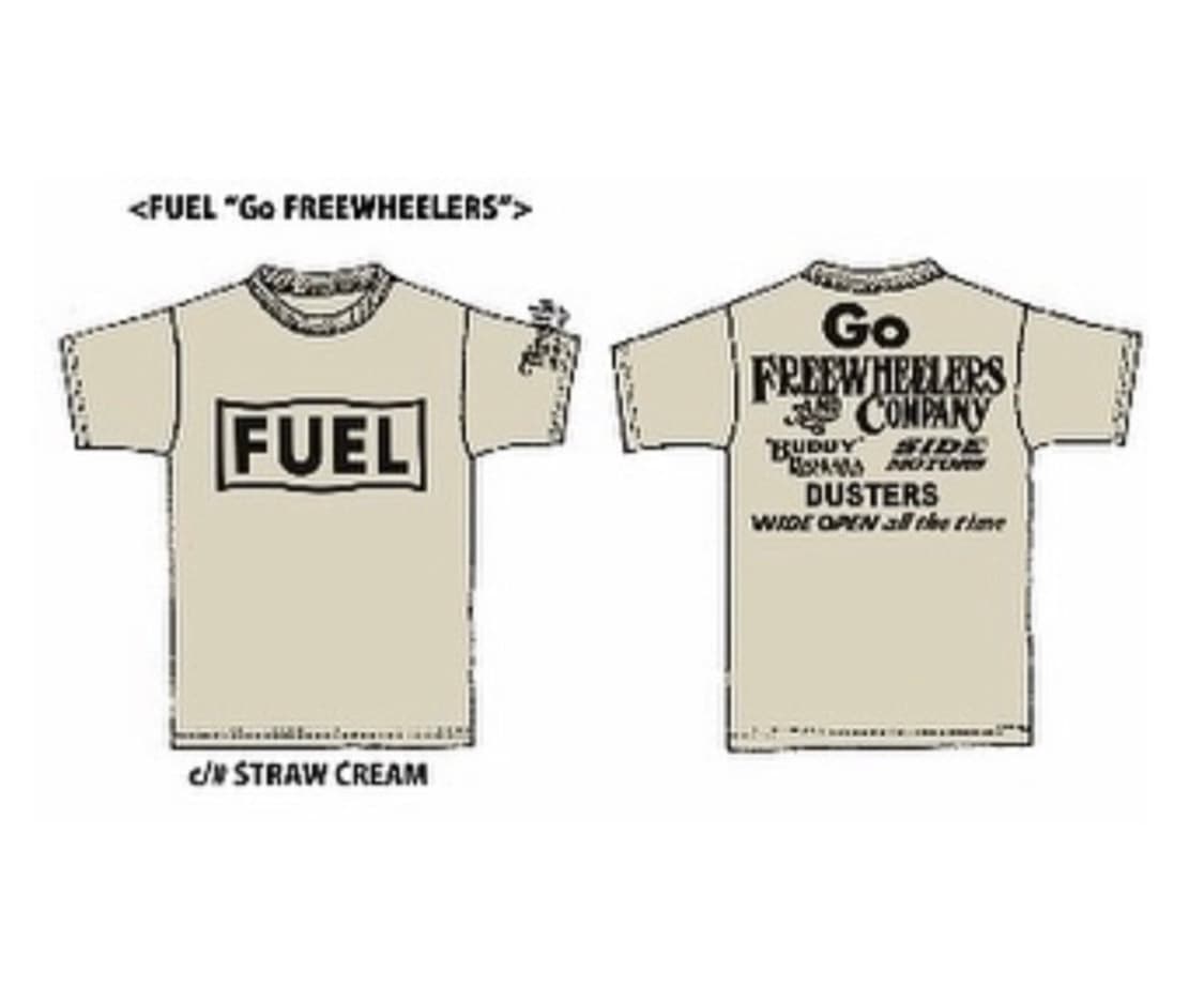 [42]프리휠러스 데솔레이션 로우 샵 한정 "FUEL" 반팔 티셔츠 상품이미지3