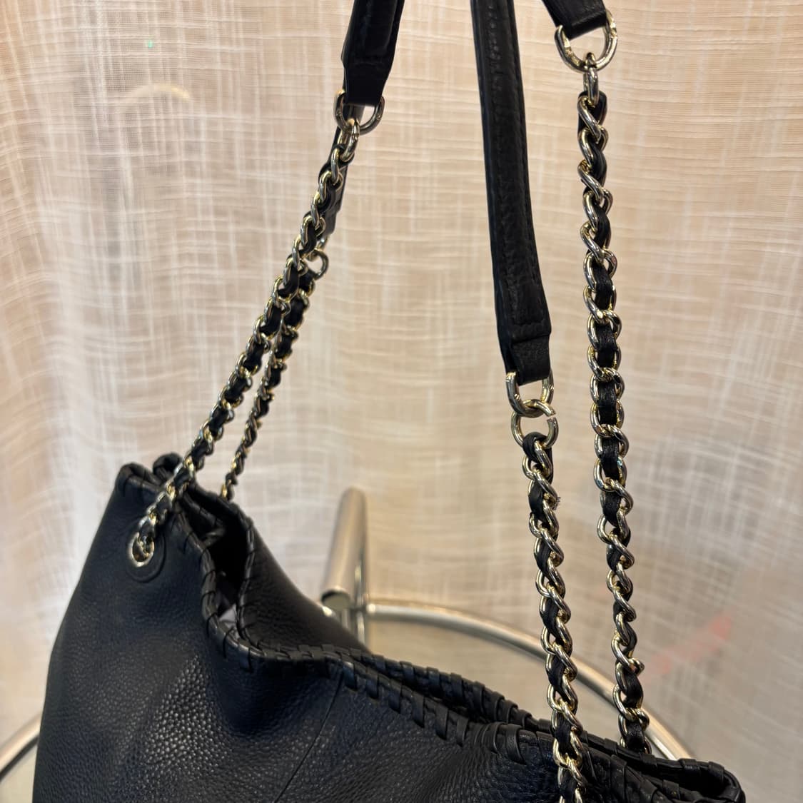 정품 토리버치 가죽 체인 숄더백     상품이미지5