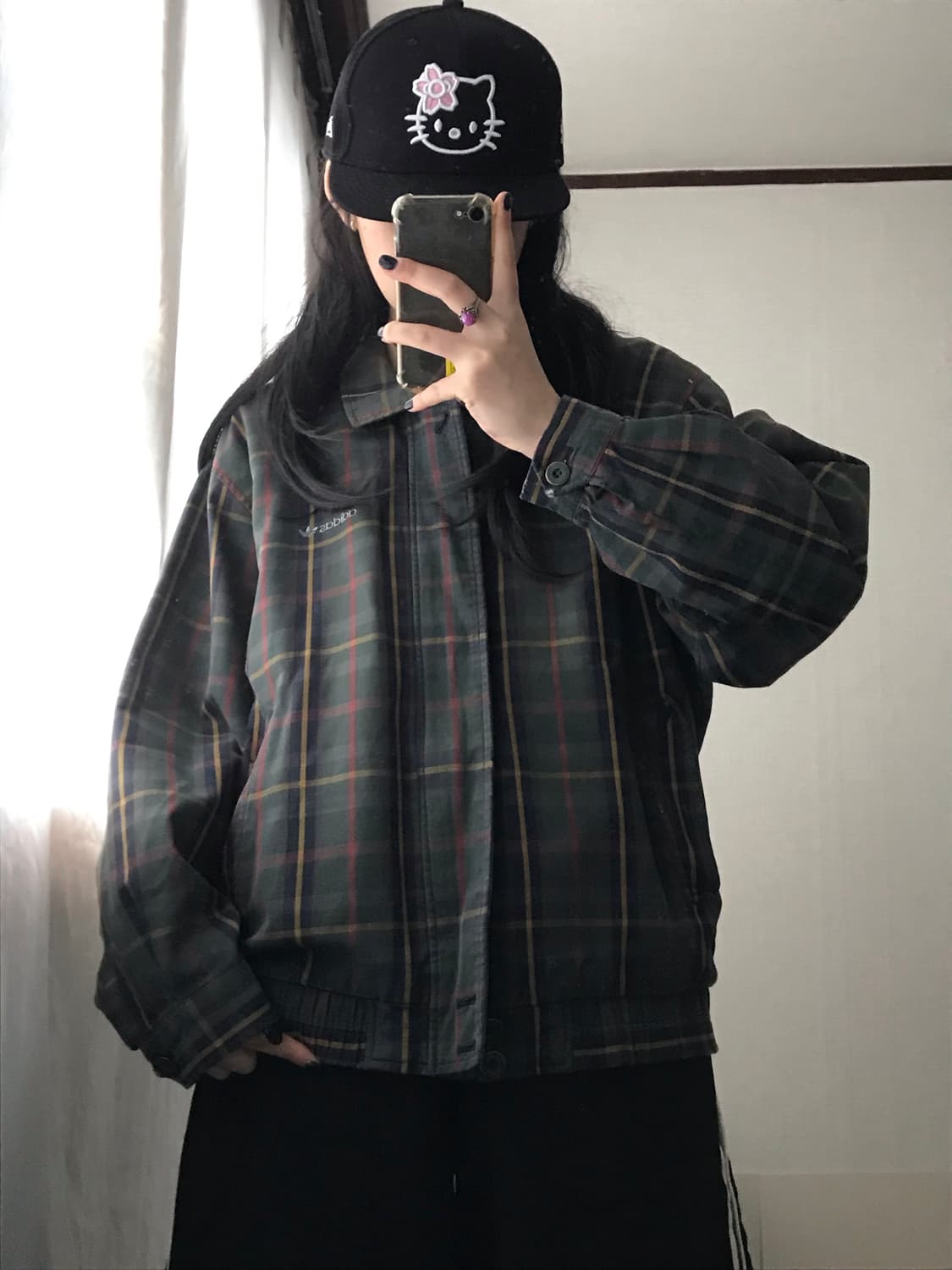 아디다스 80s 체크 블루종 상품이미지2