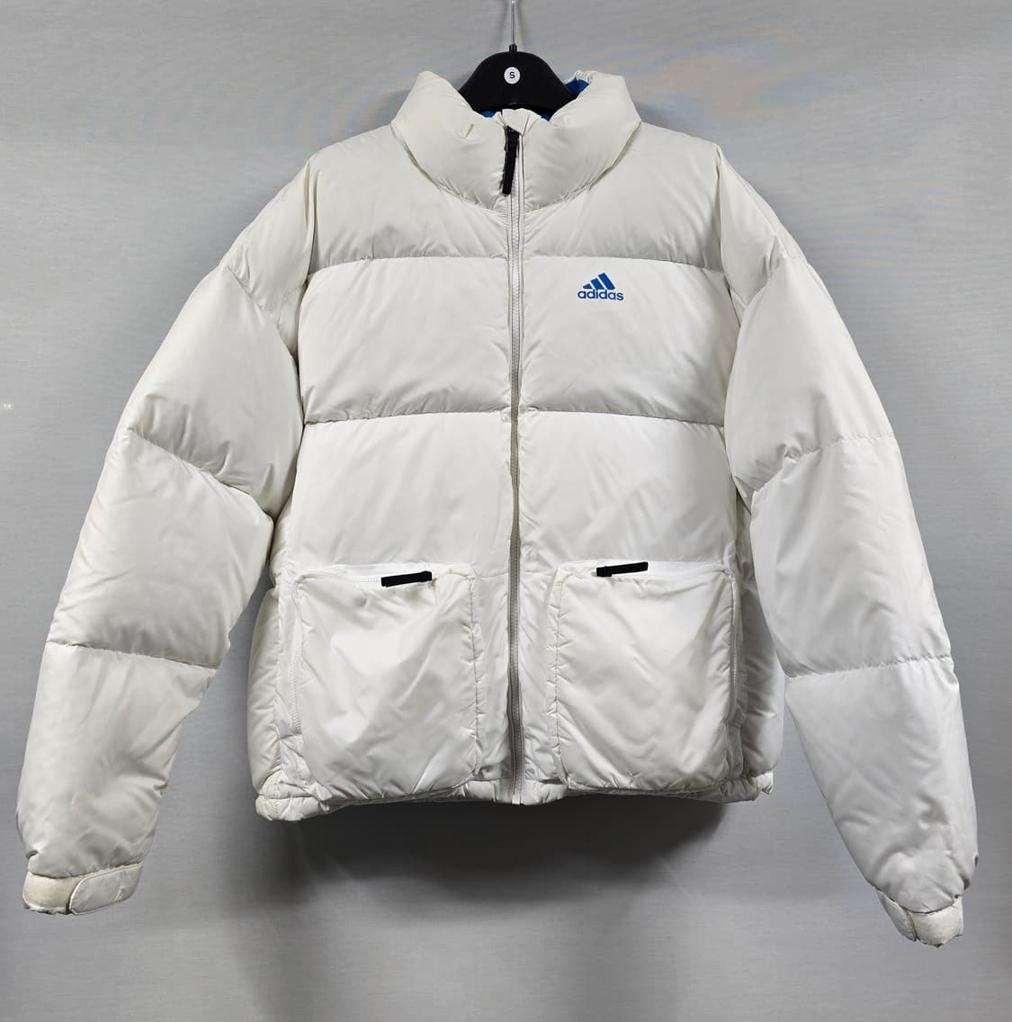 아디다스 슈퍼 퍼피 숏패딩자켓 화이트 M 상품이미지2