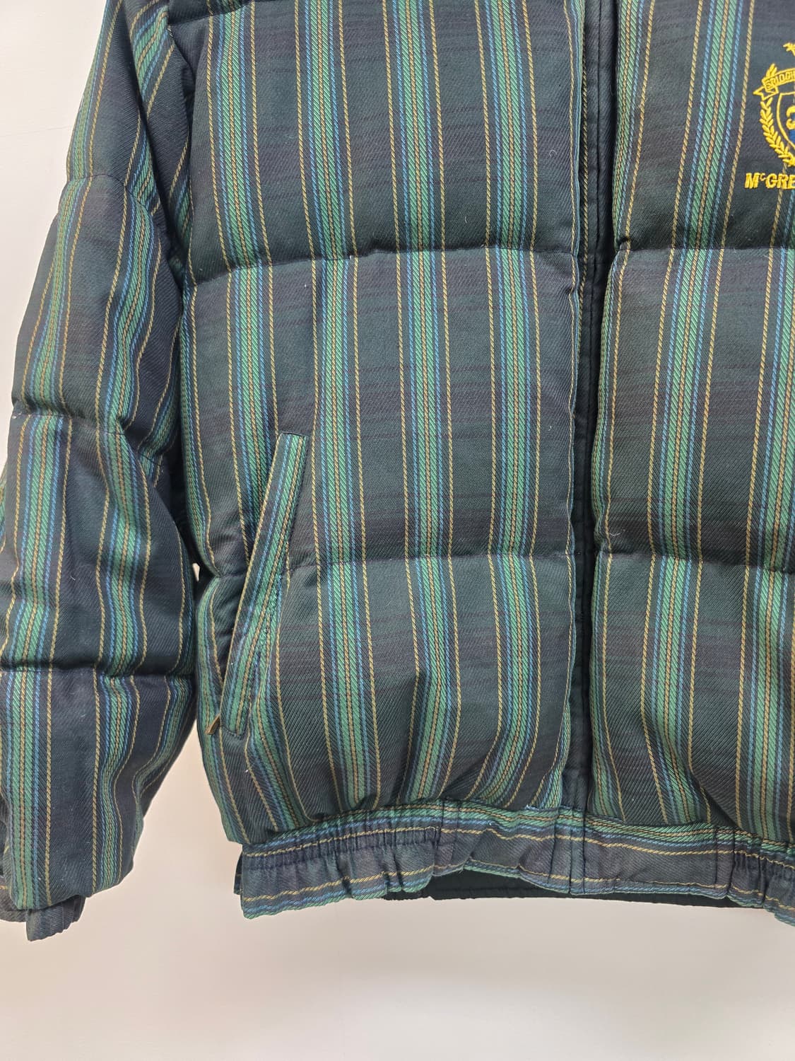 90's 맥그리거 올드스쿨 리버시블 다운패딩 상품이미지3