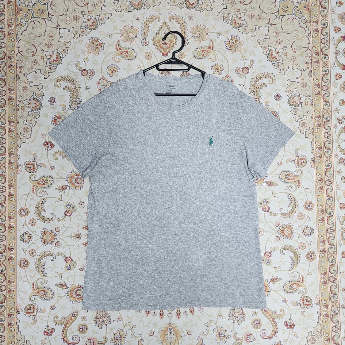 폴로 코튼 그레이 반팔티셔츠 m 상품이미지1