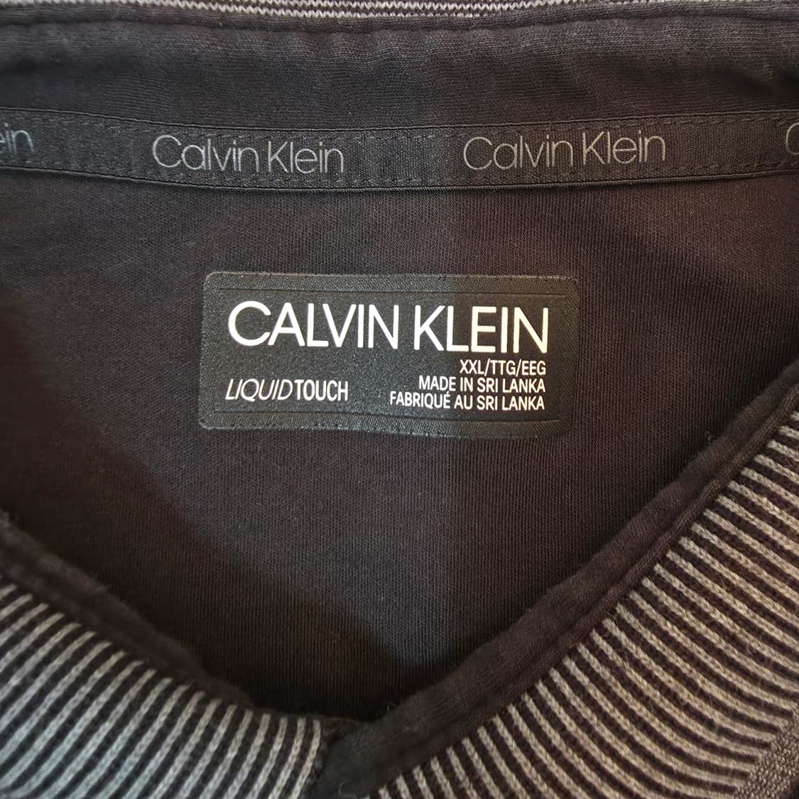 (XXL)캘빈클라인 반팔 카라 티셔츠 상품이미지4