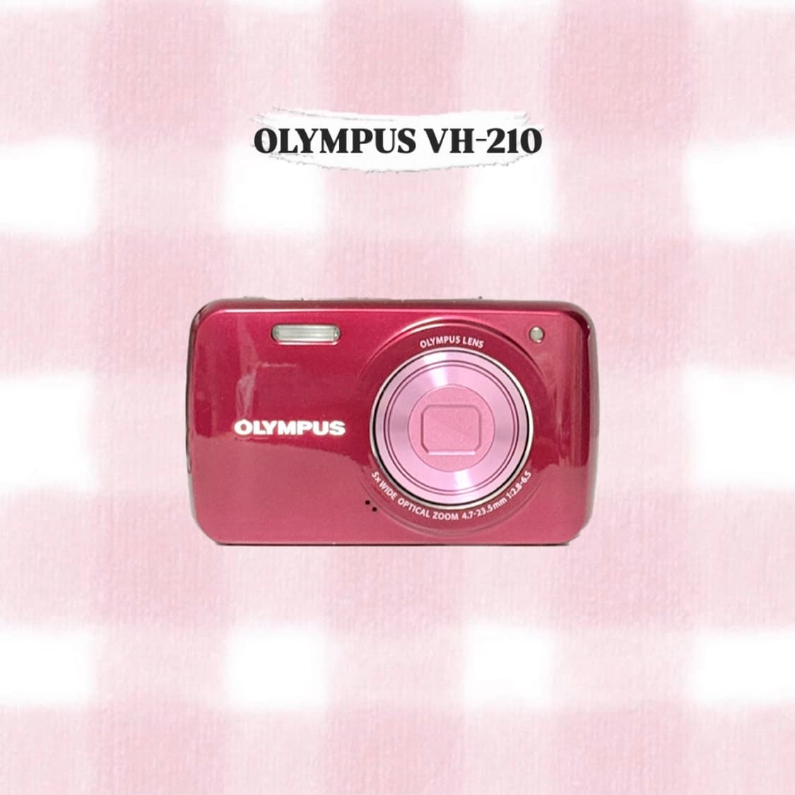 올림푸스 VH-210 체리레드 빈티지디카 상품이미지1